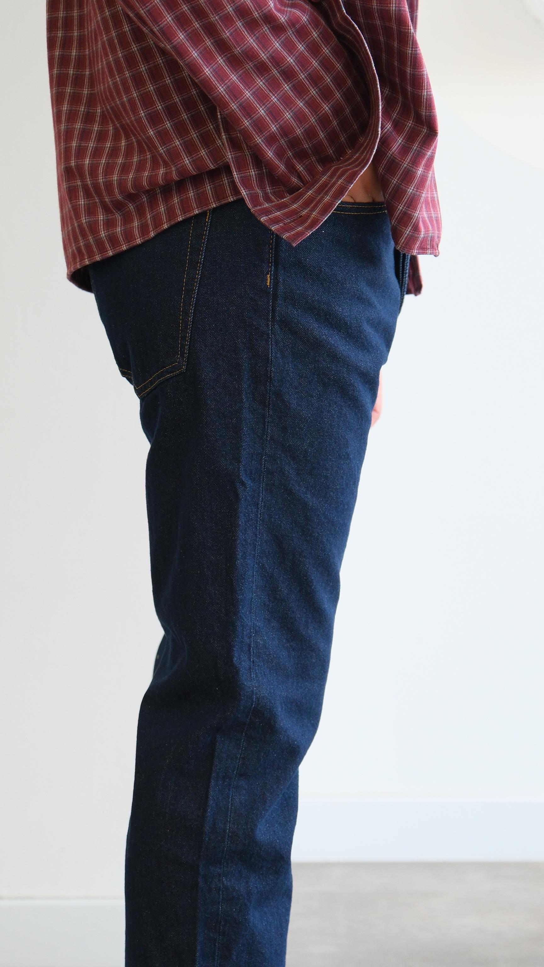 Straıght Lacivert Jean Pantolon