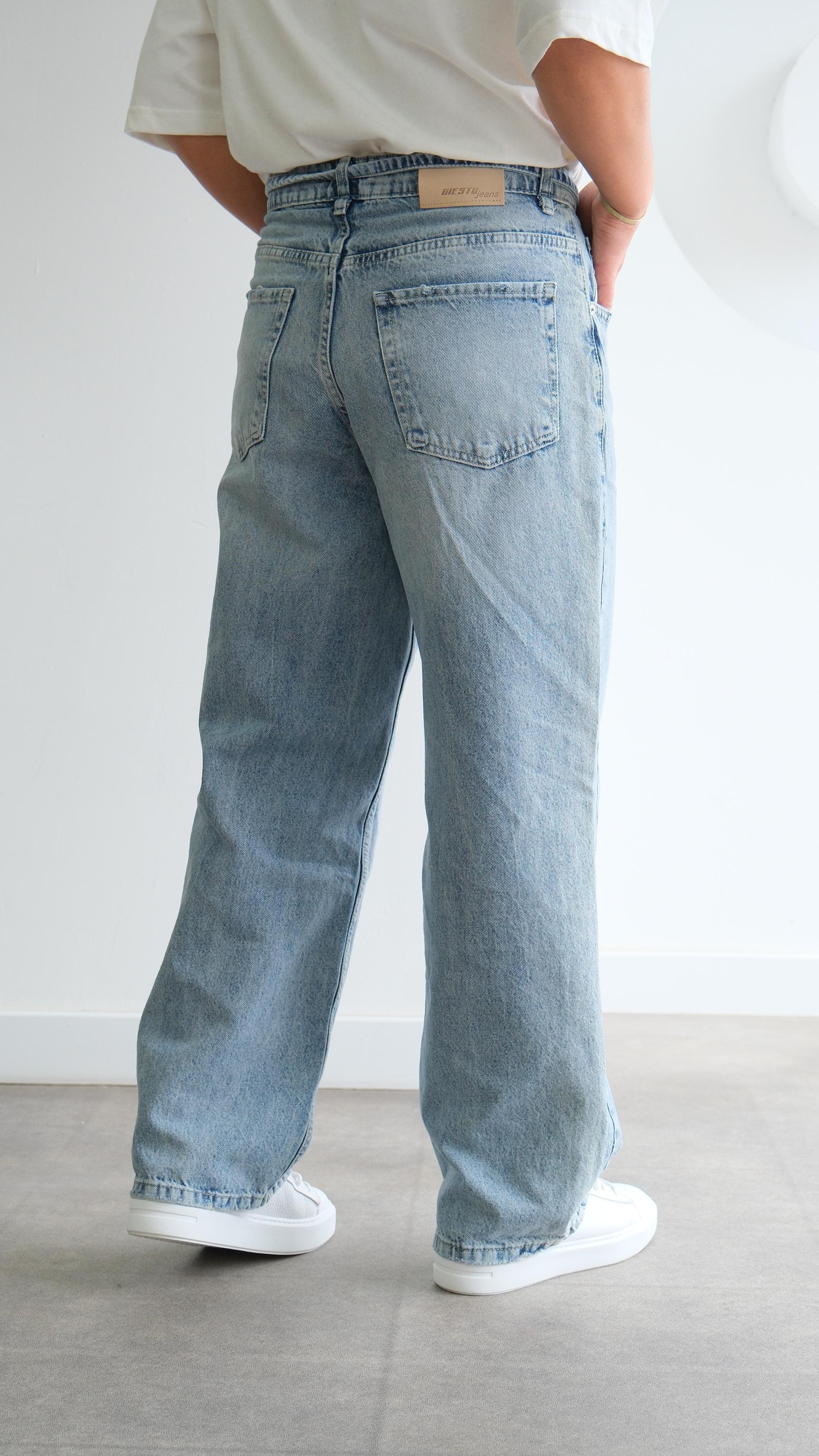 Mavi Baggy Jean Pantolon