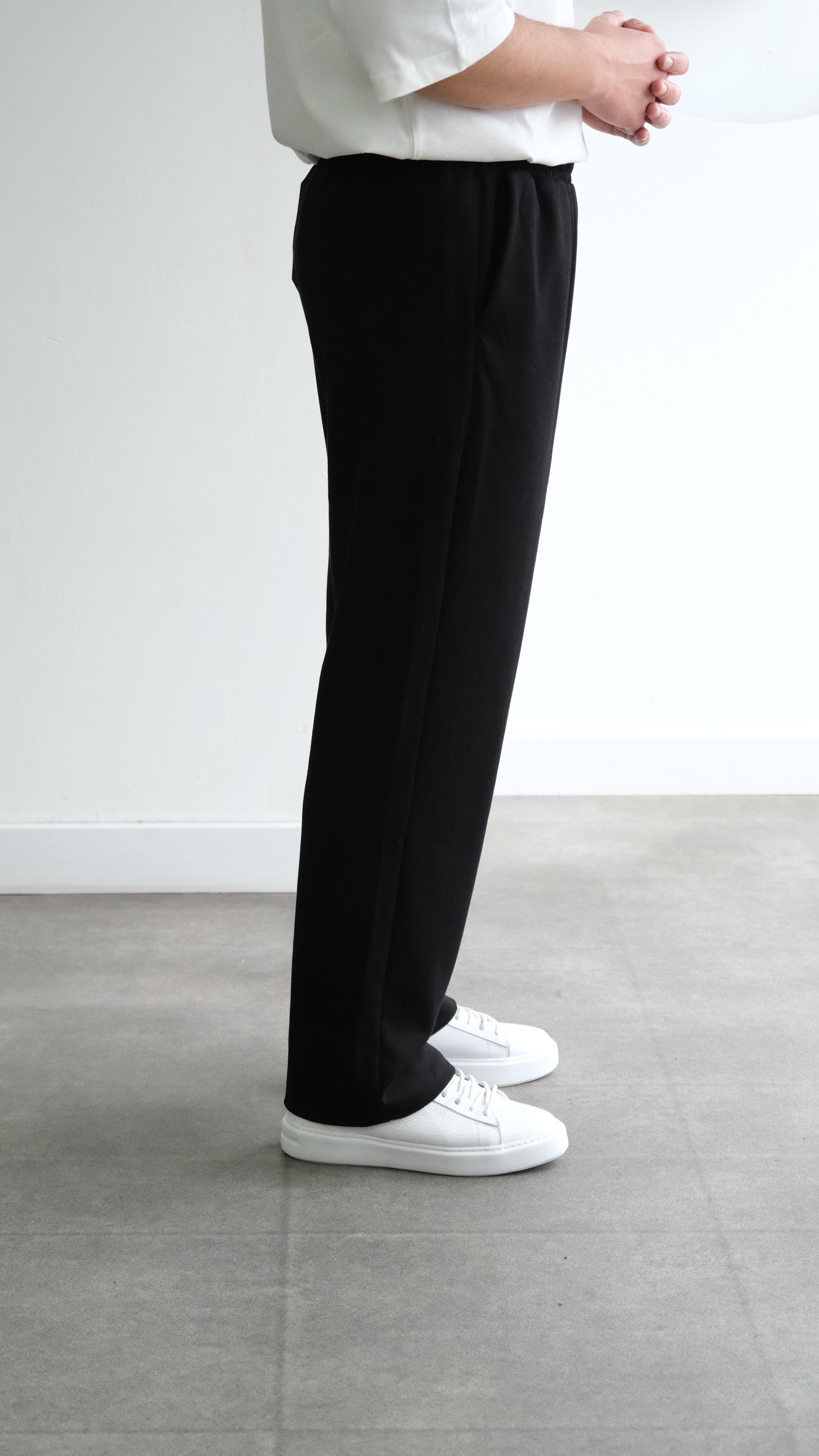 Baggy Siyah Eşofman Altı