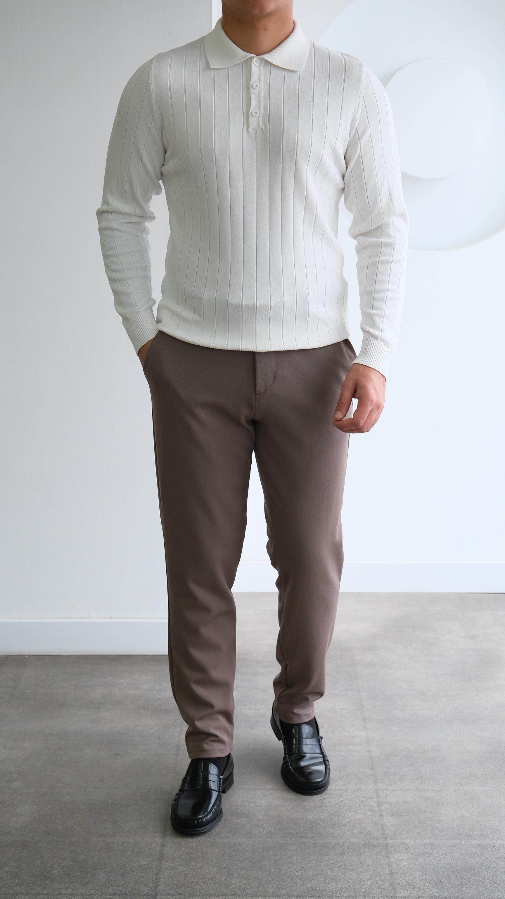 Brown Klasik Kumaş Pantolon