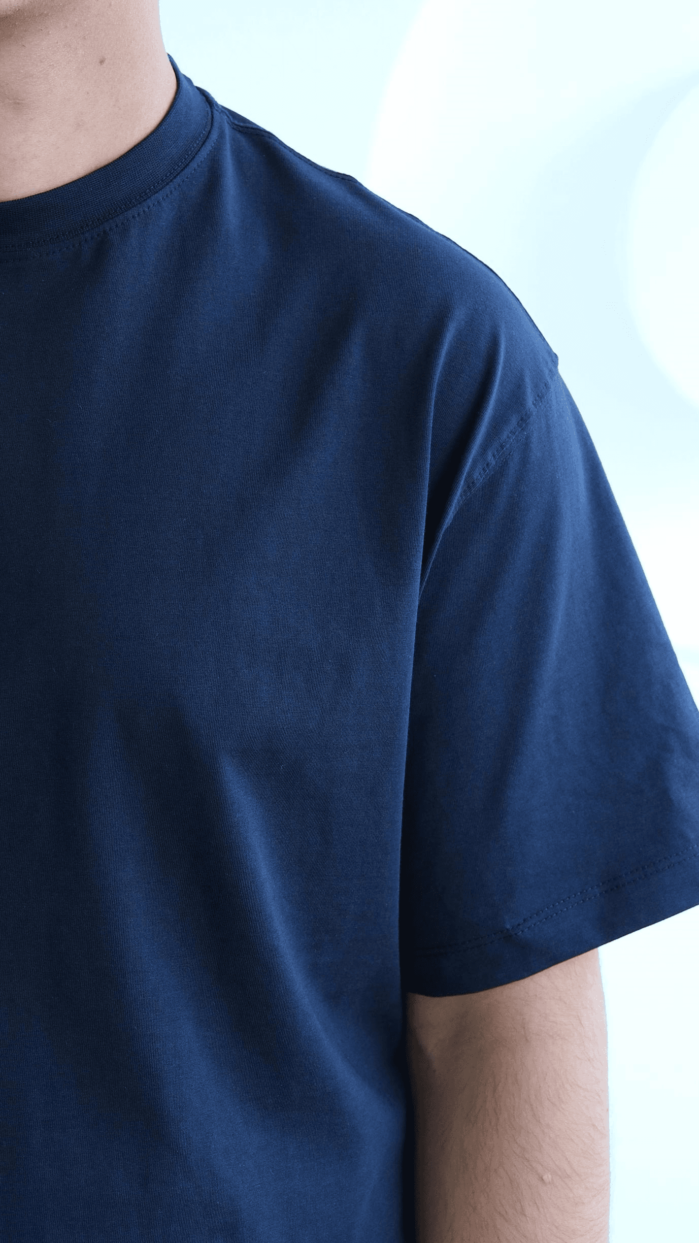 Lacivert Basic Tshirt
