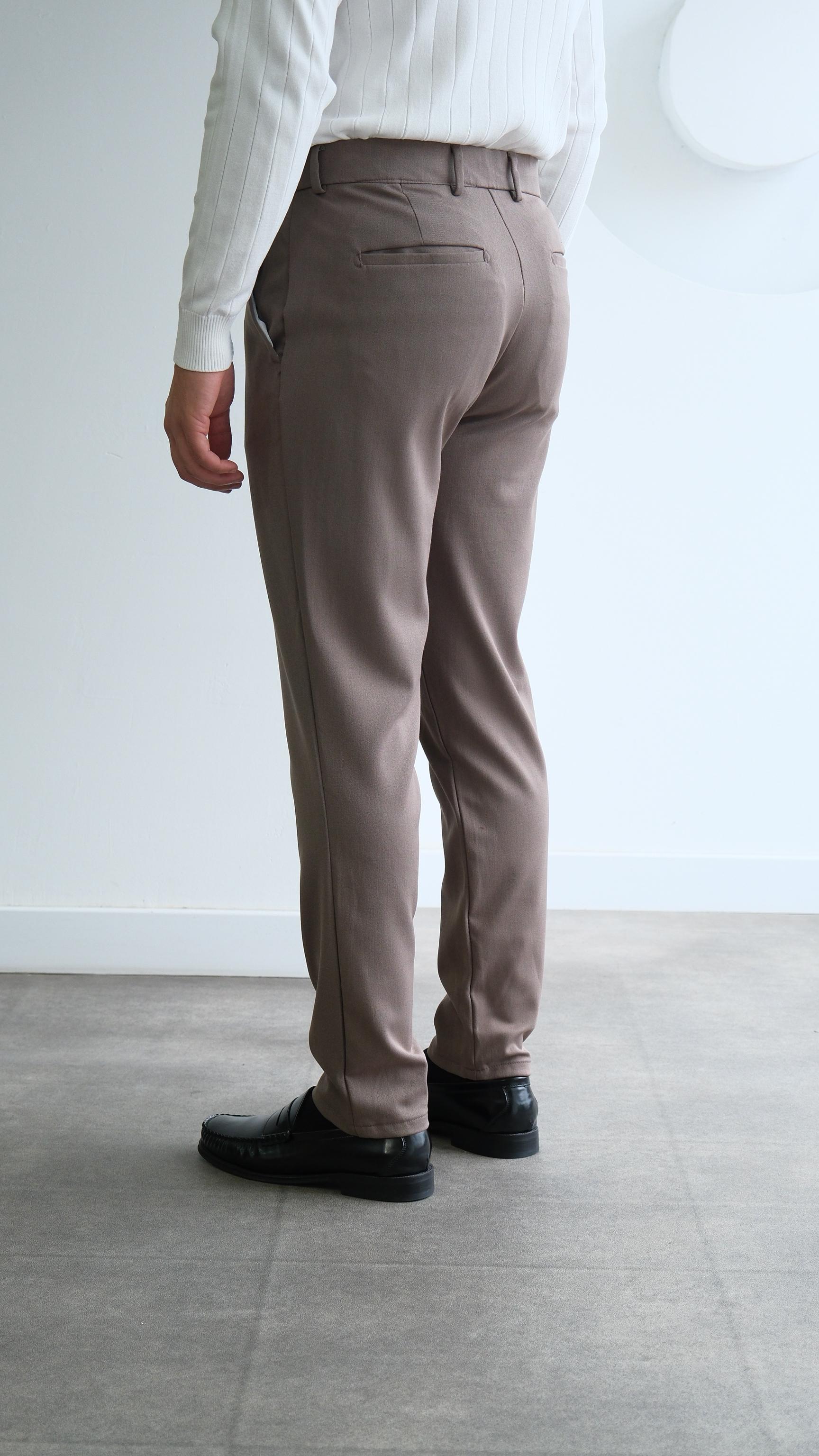 Brown Klasik Kumaş Pantolon