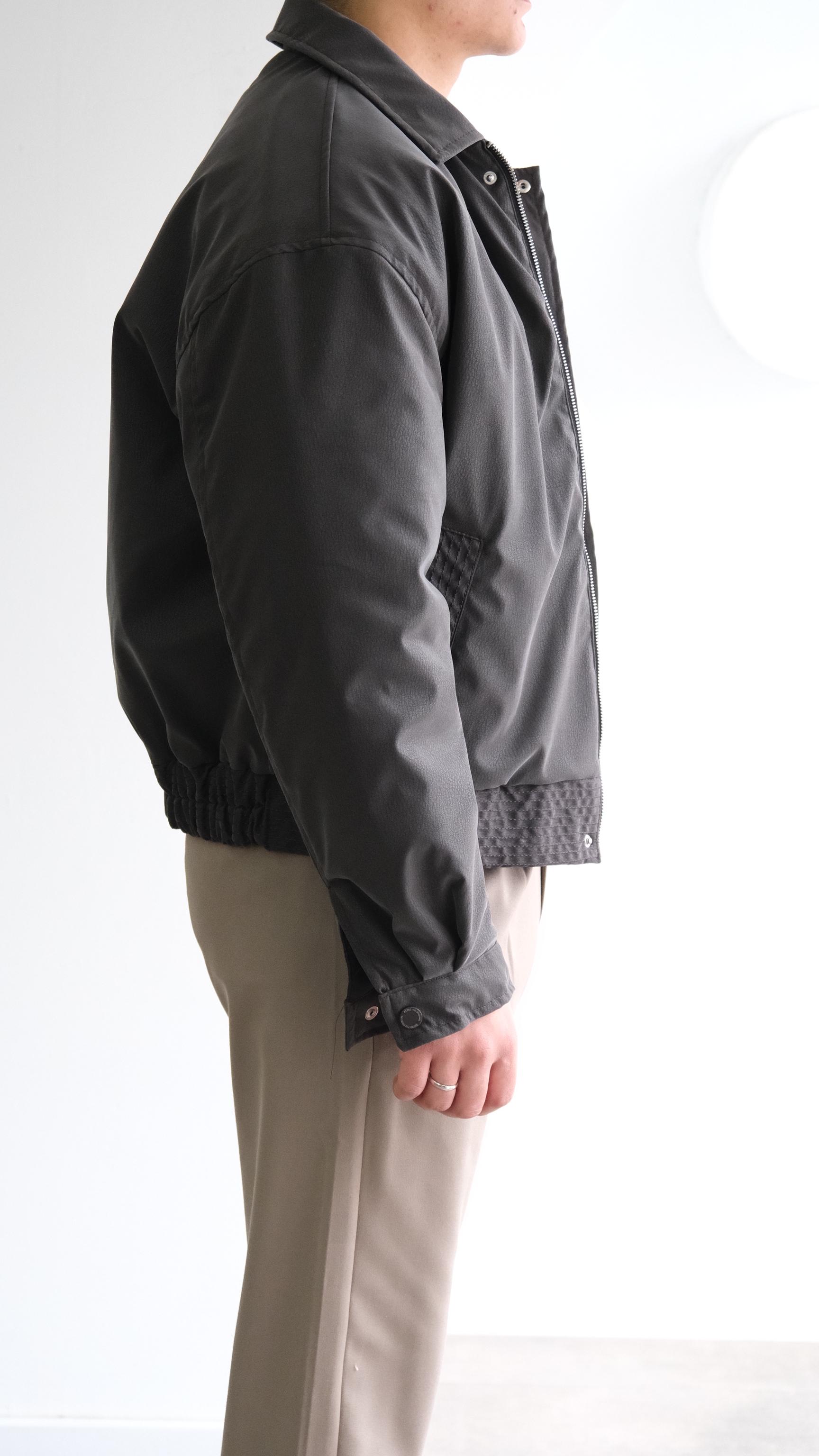 Kahve Teknik Kumaş Bomber Mont