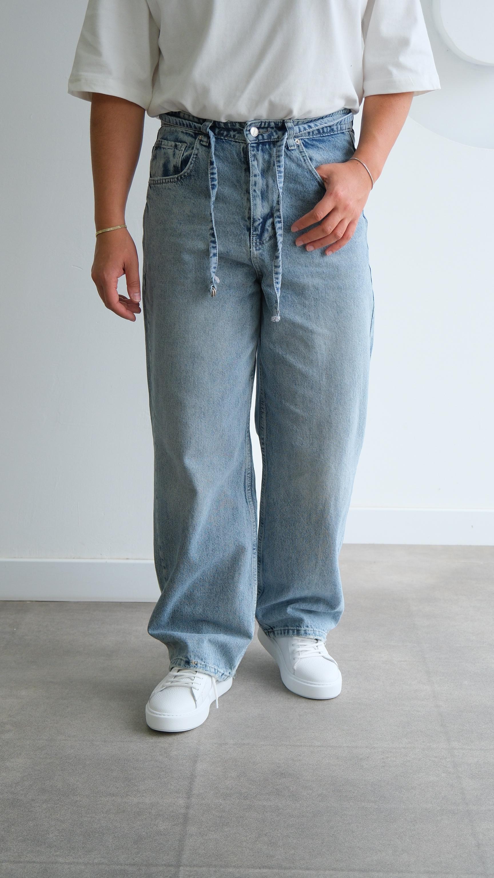 Mavi Baggy Jean Pantolon