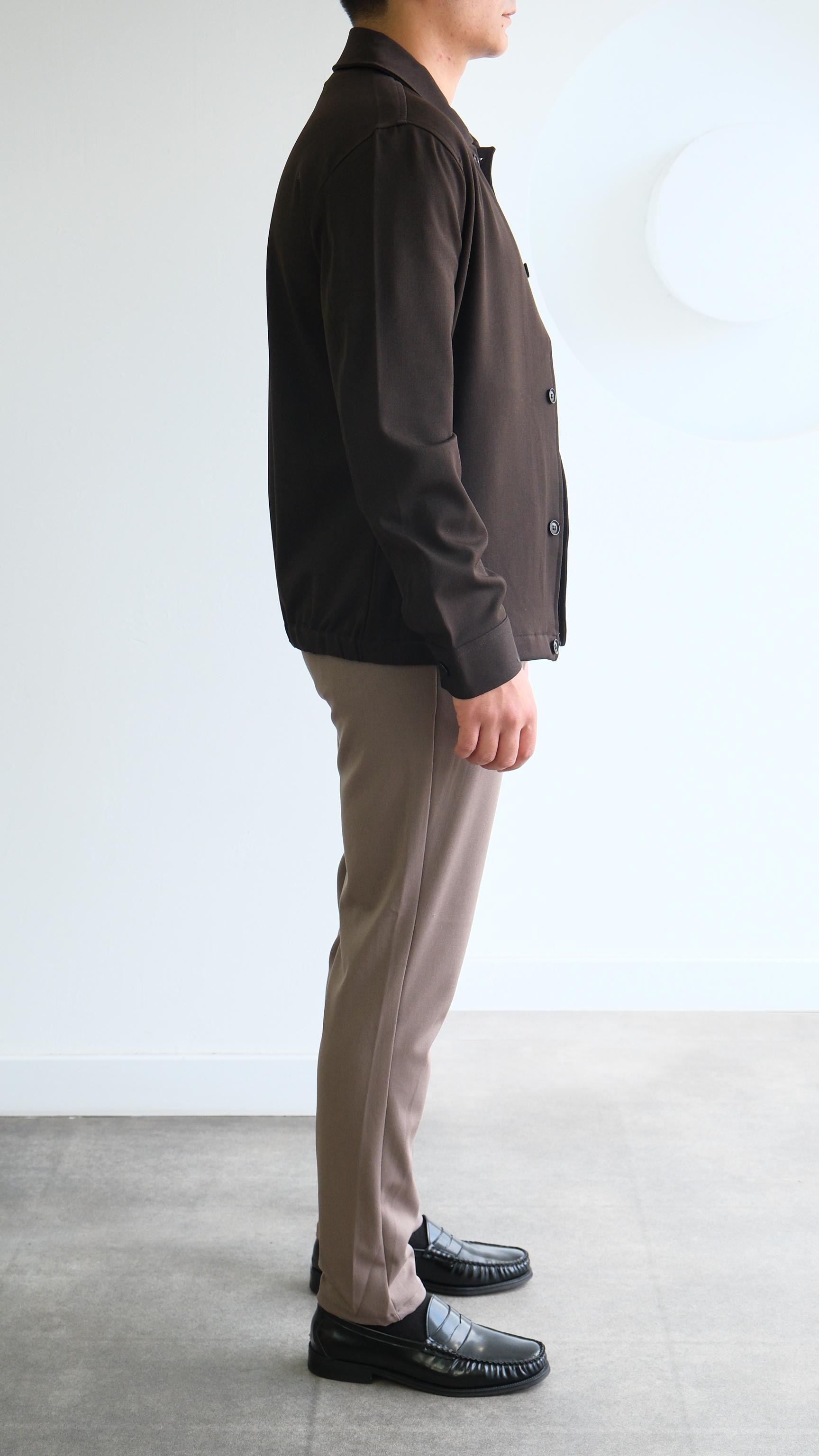 Acı Kahve Relaxed Fıt Ince Ceket