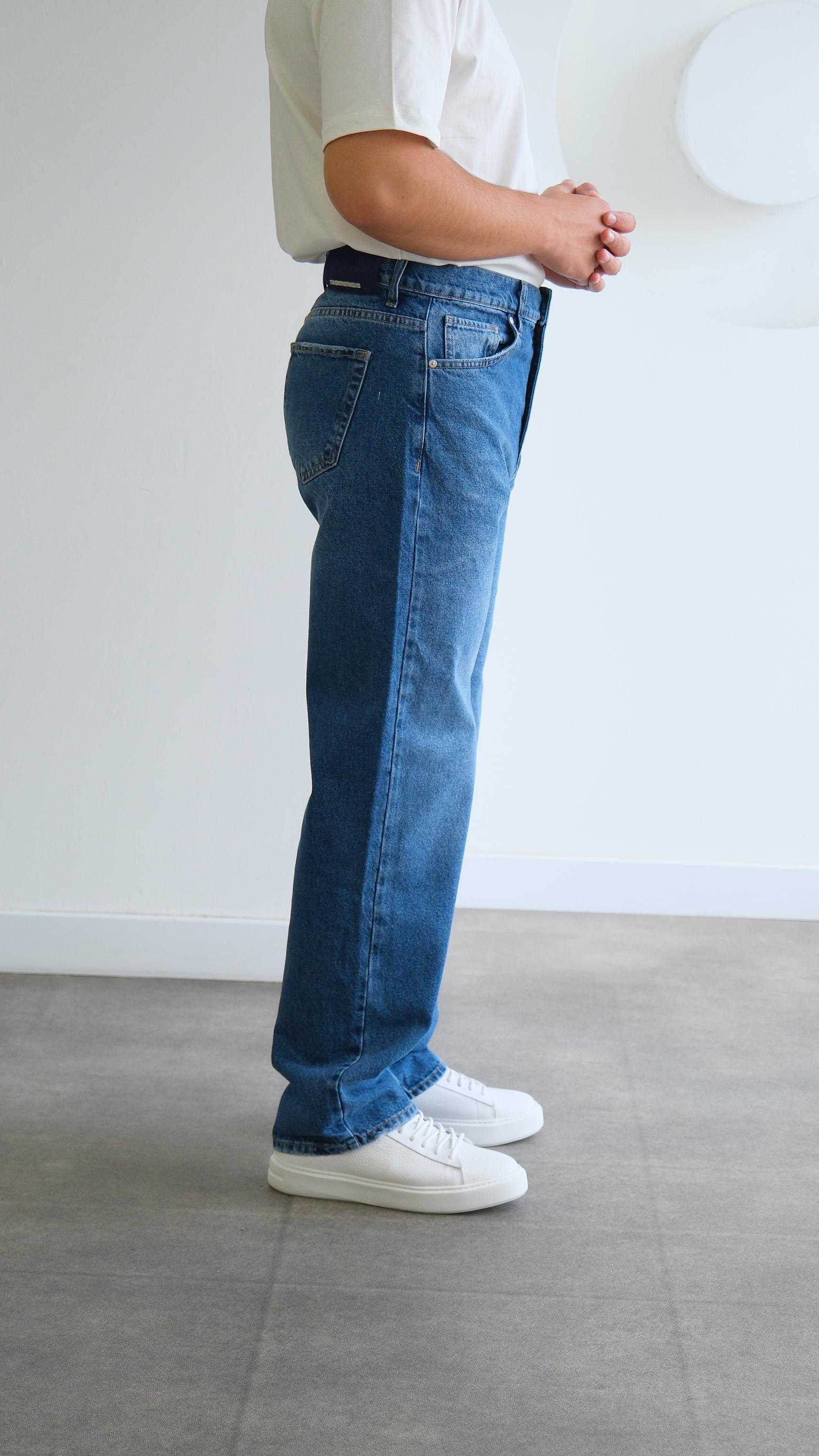Mavi Baggy Jean Pantolon