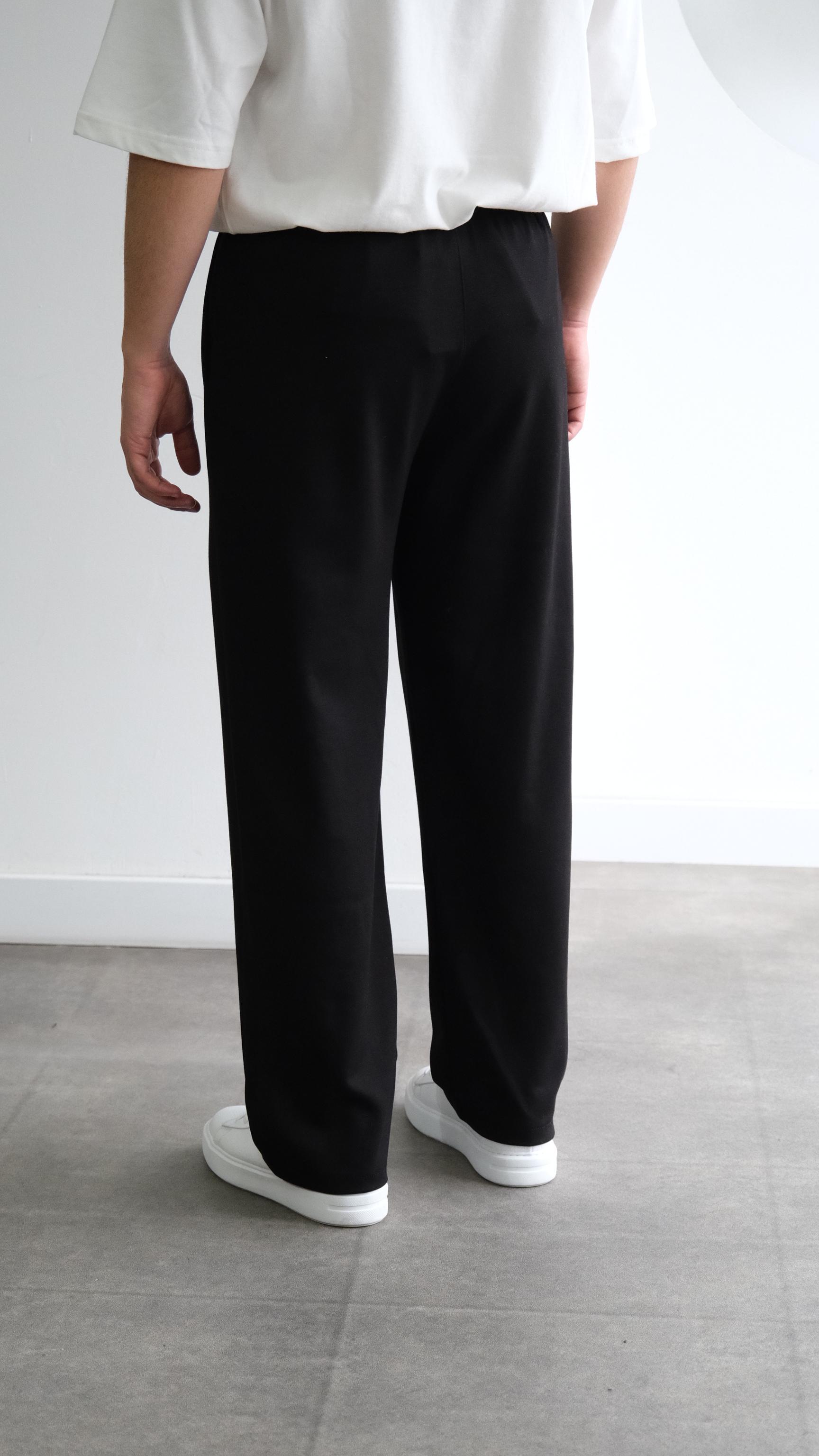 Baggy Siyah Eşofman Altı