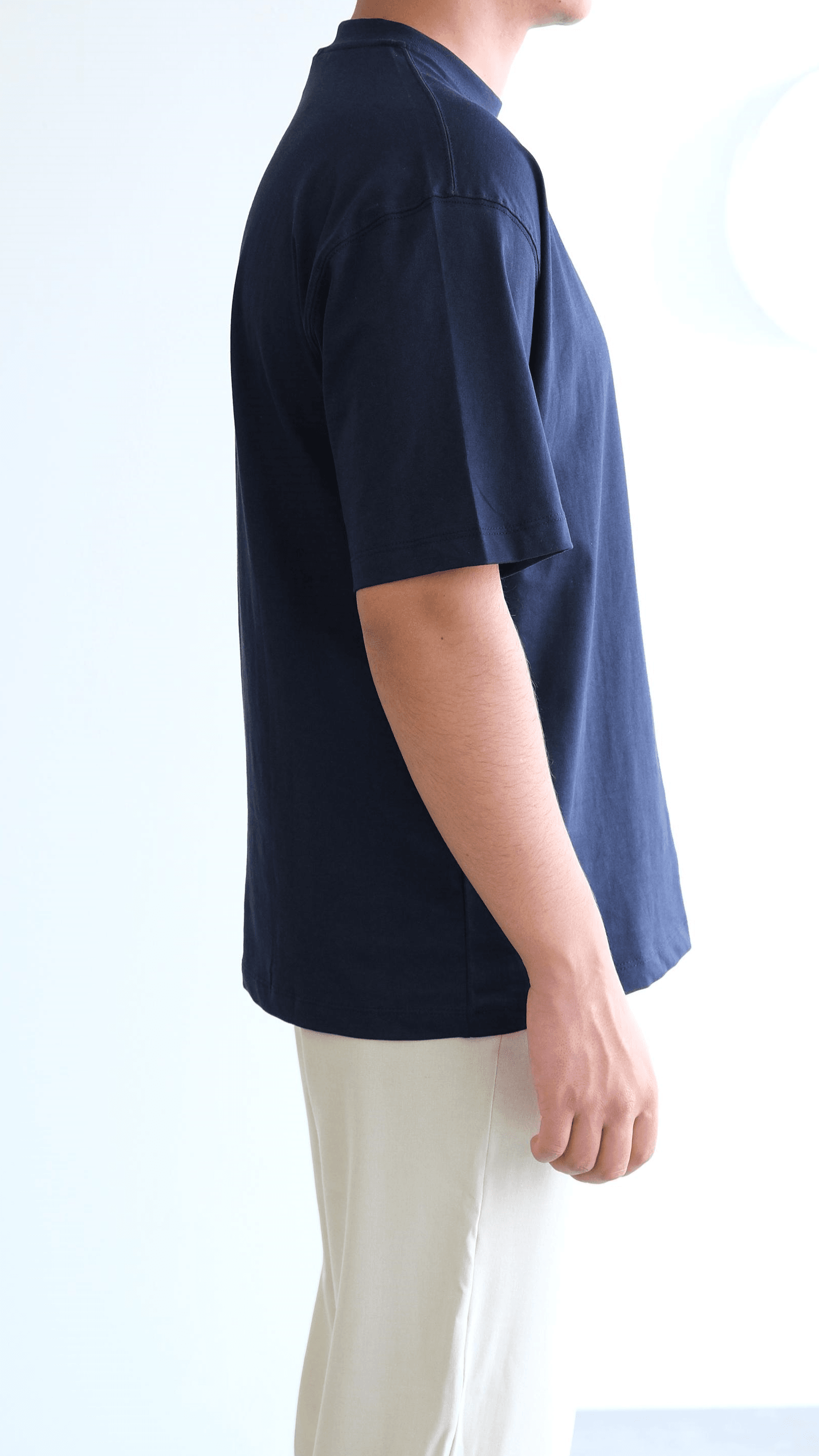 Lacivert Basic Tshirt