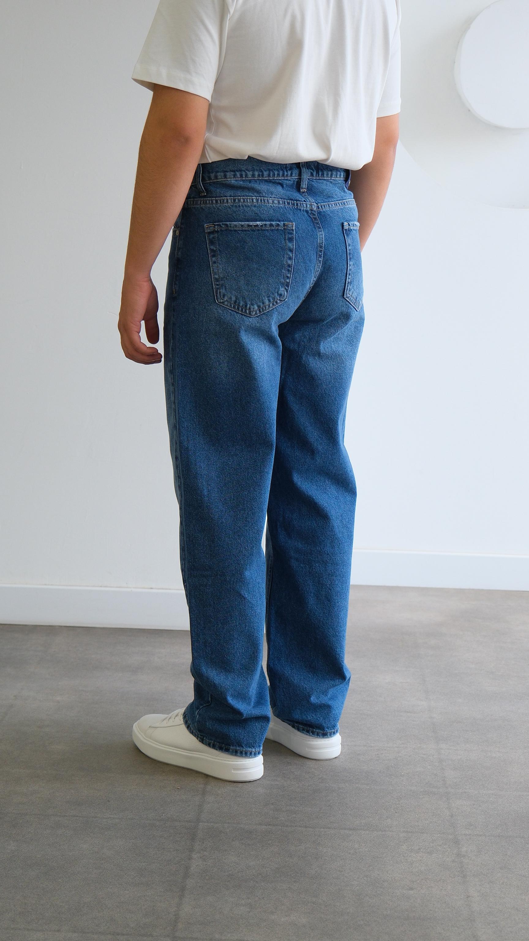 Mavi Baggy Jean Pantolon