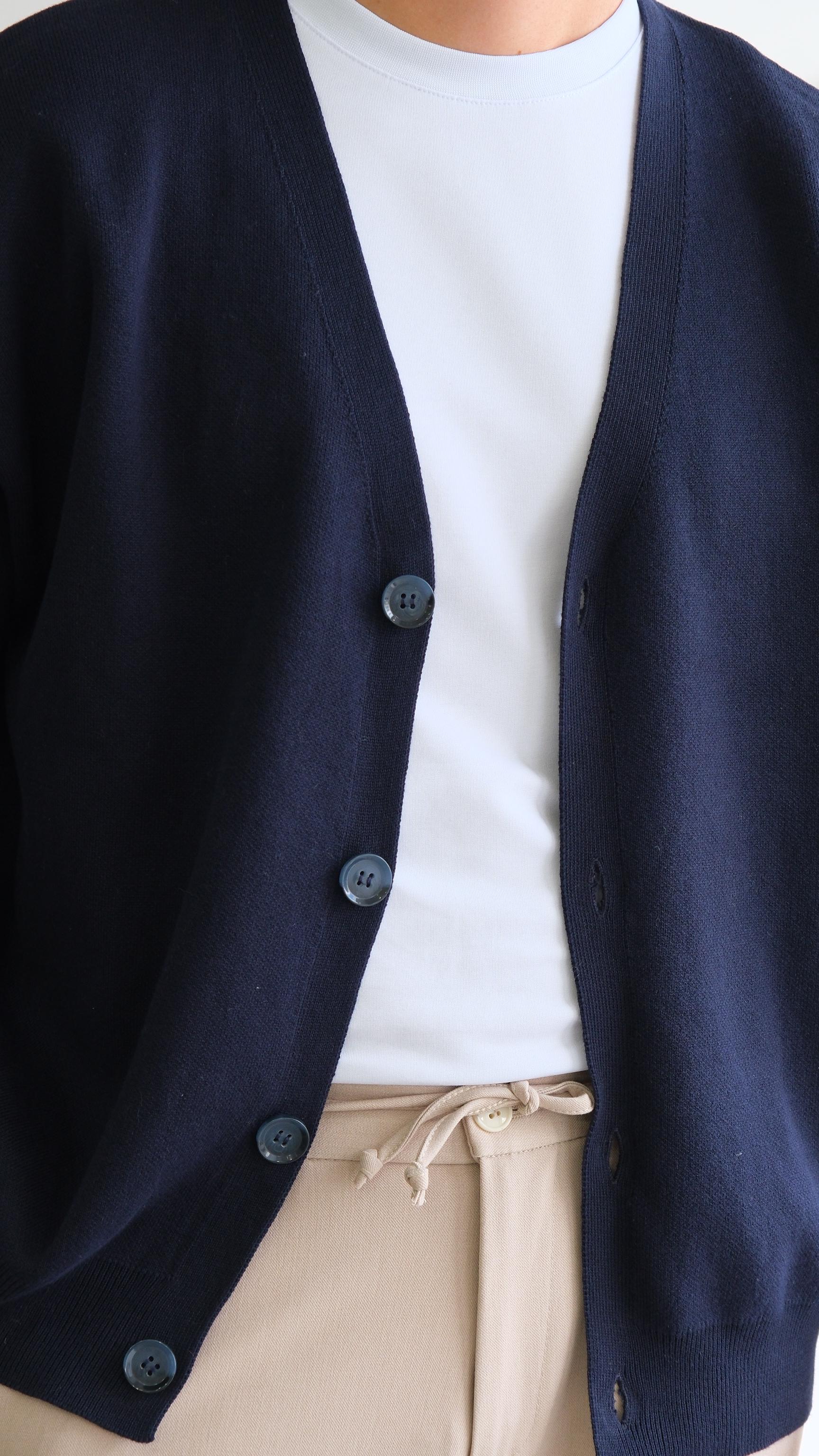 Lacivert Örme Premium Hırka