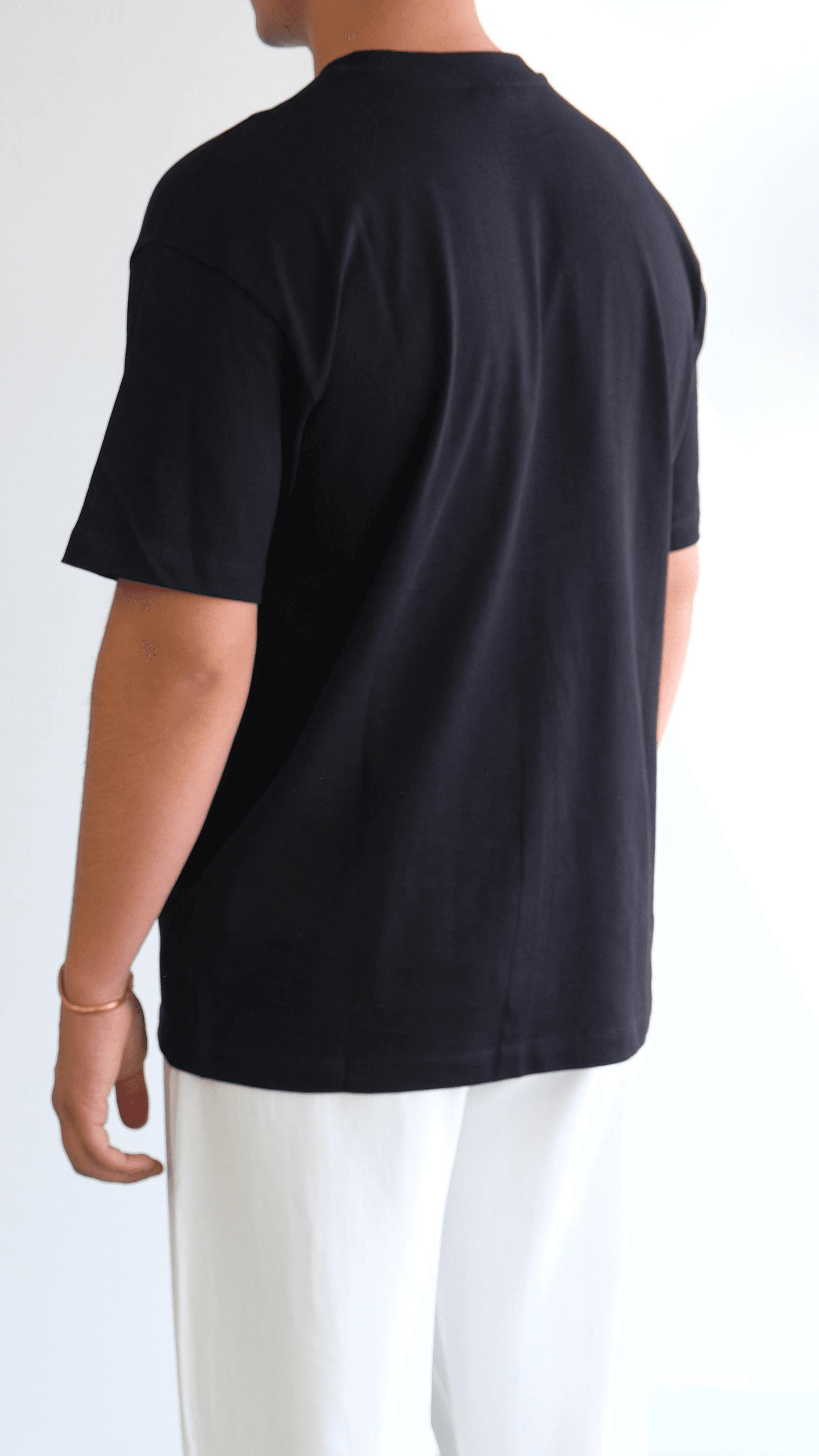 Basıc Siyah Oversize Tshirt