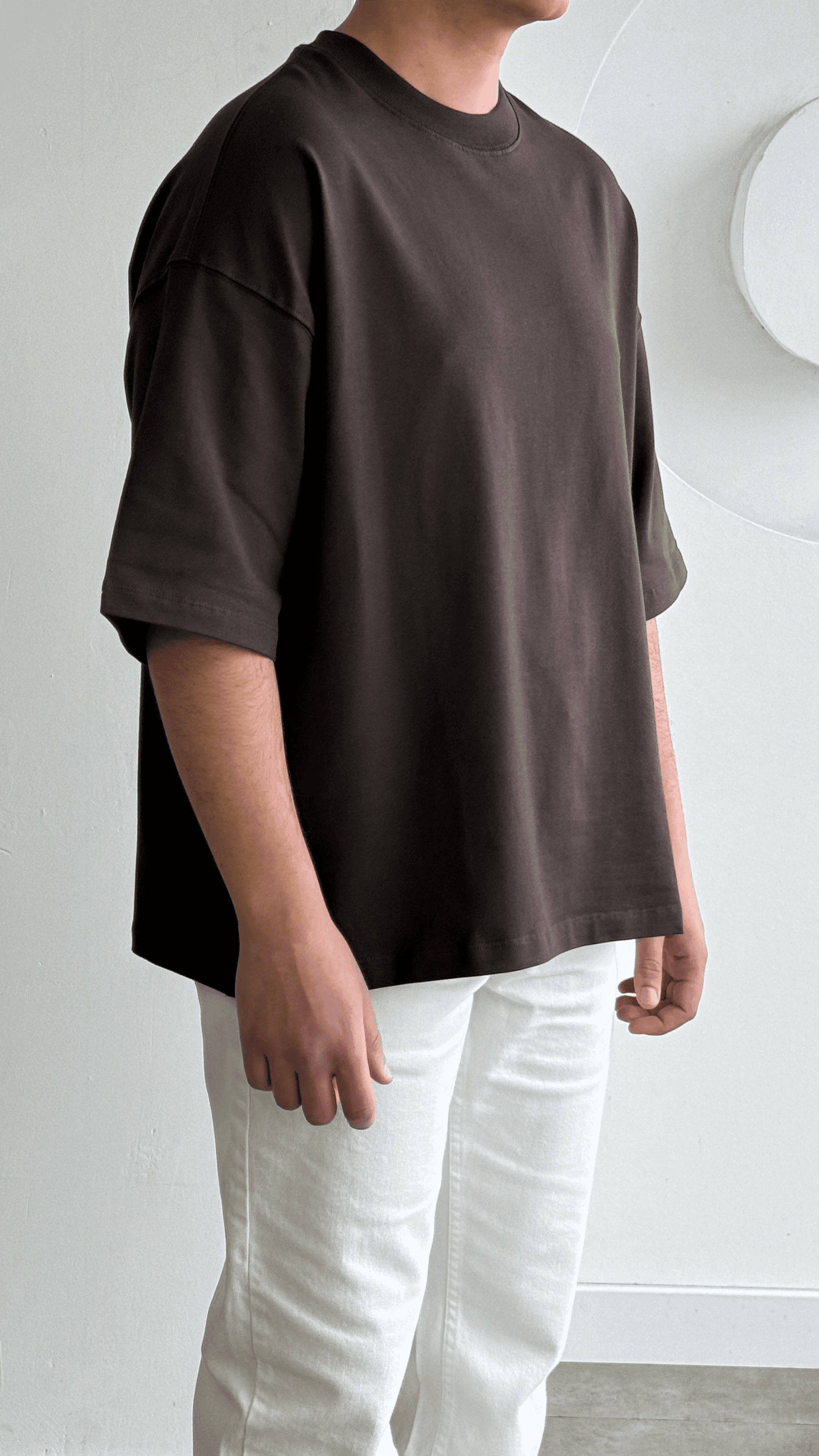 Kahve Oversize Tshirt