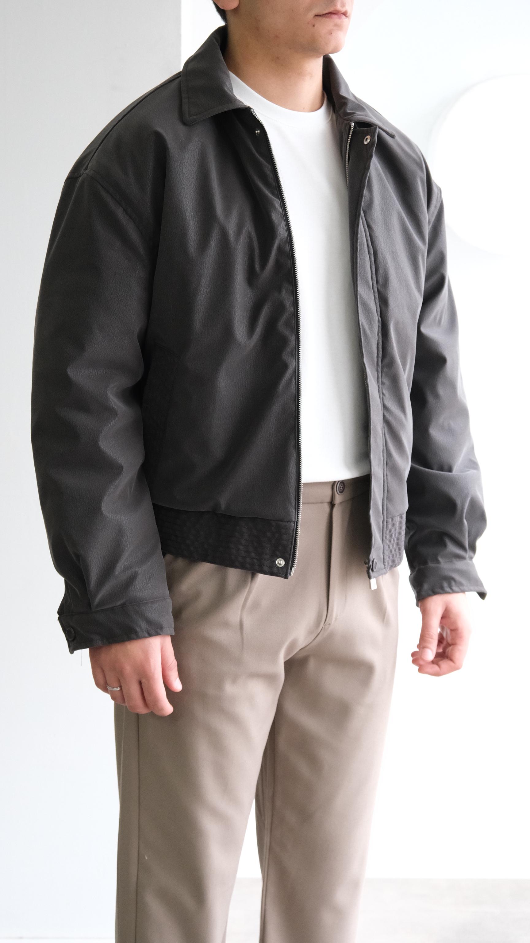 Kahve Teknik Kumaş Bomber Mont