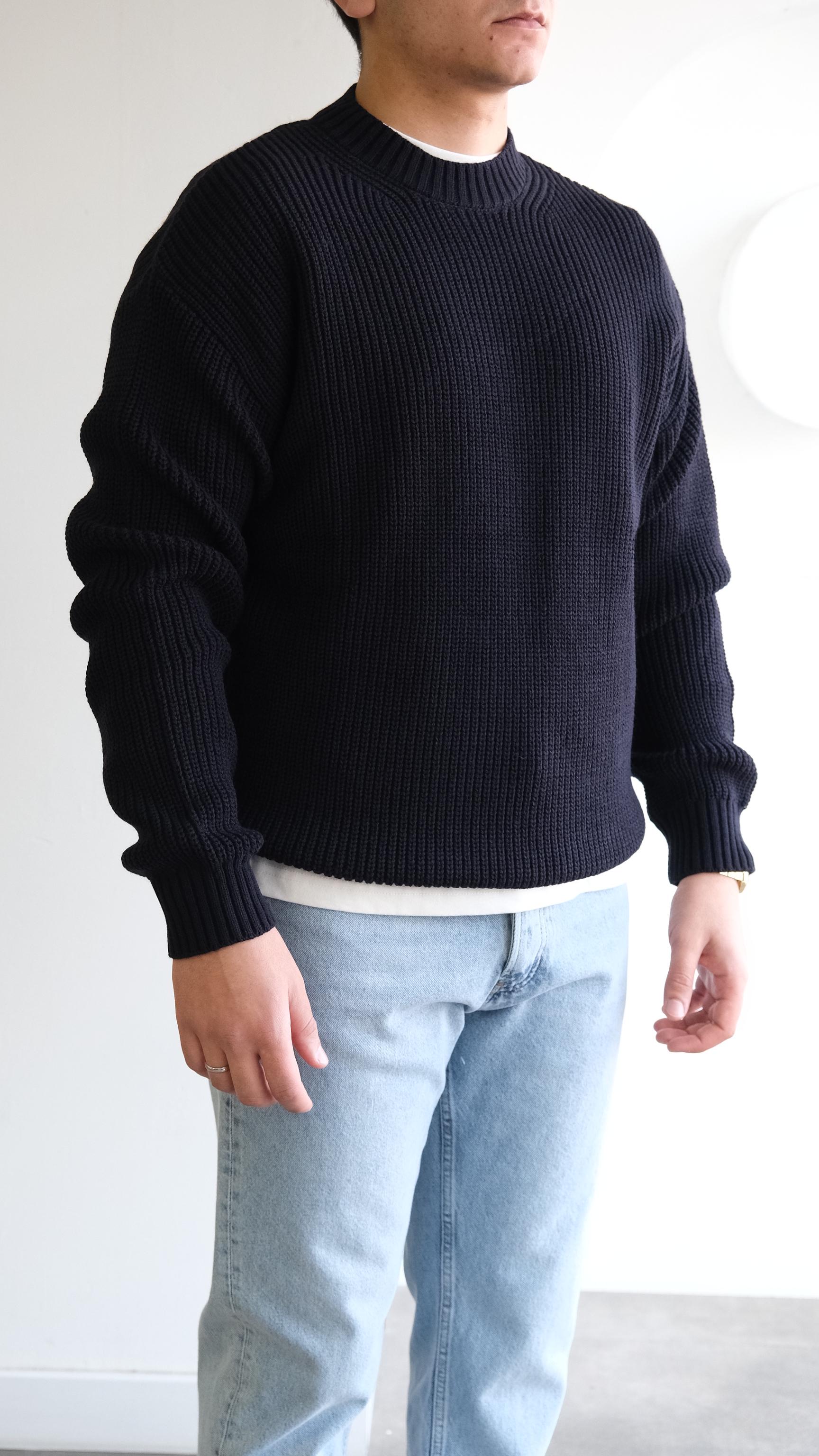 Lacivert Örme Kazak