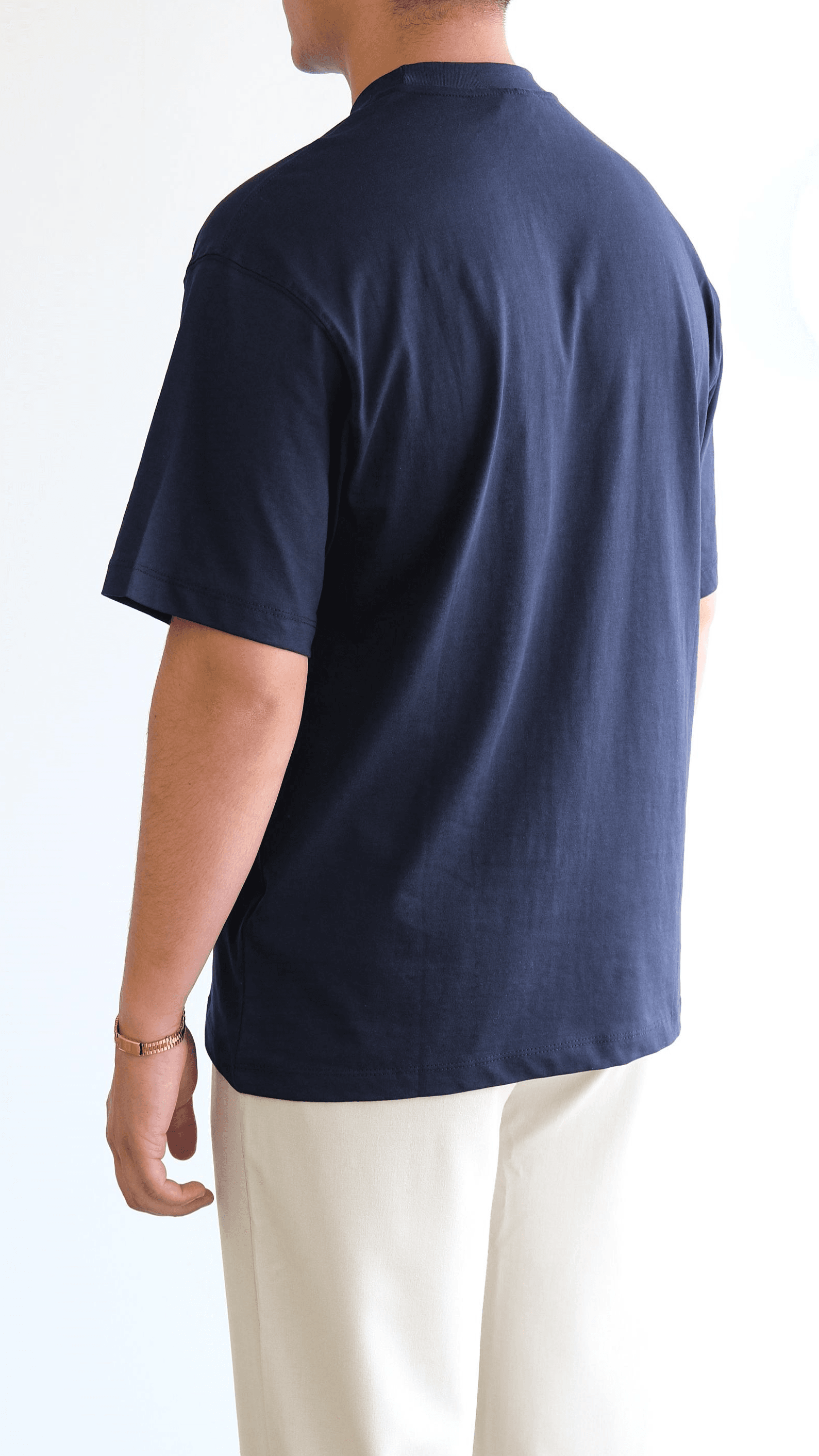 Lacivert Basic Tshirt