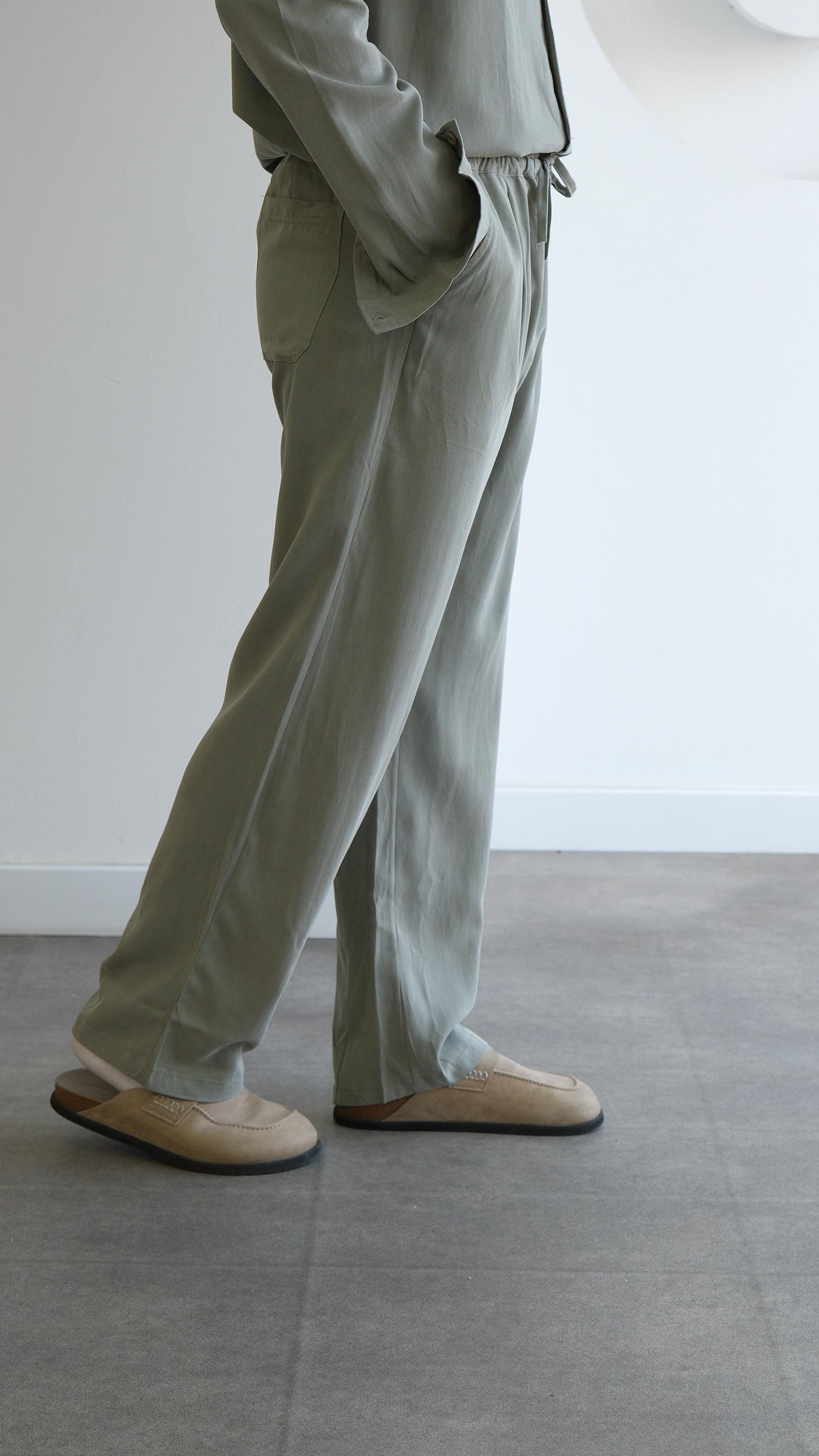 Haki Baggy Modal Pantolon 