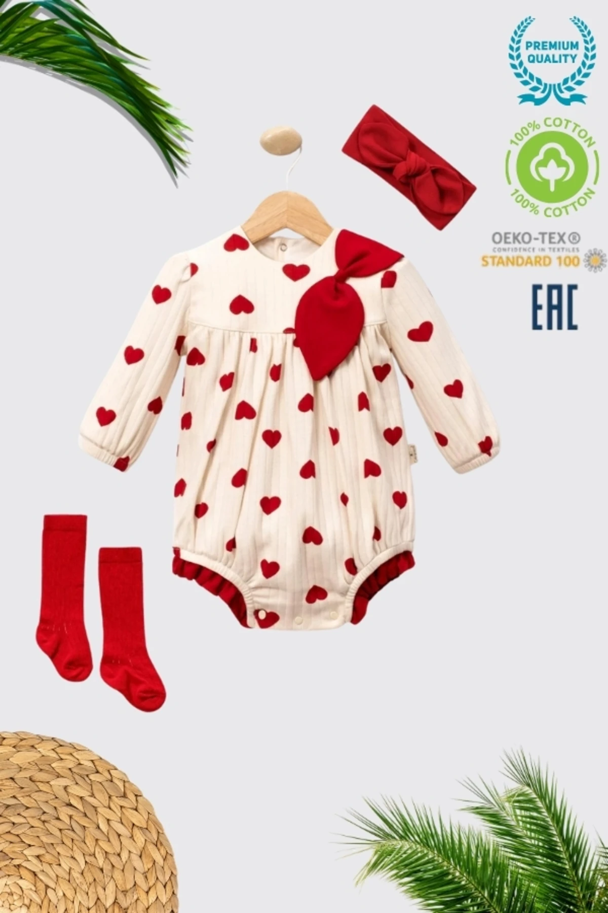 KIZ BEBEK KALPLİ TULUM SETİ - TULUM + ÇORAP + TAÇ 3’LÜ SET