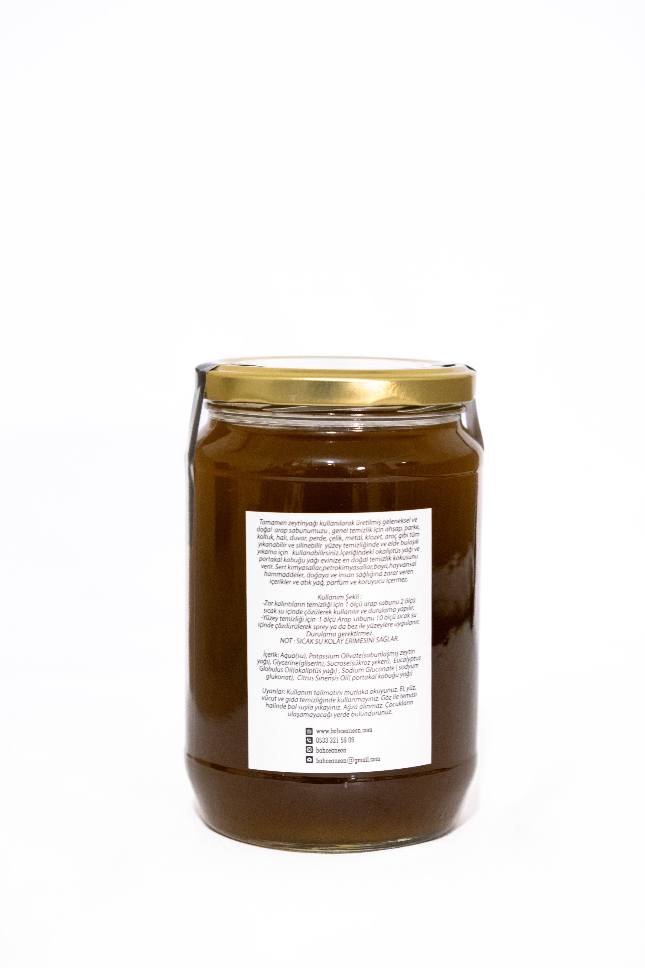 Okaliptus Ve  Portakallı Arap Sabunu 600 G