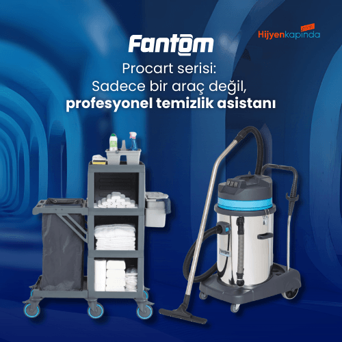 Fantom Profesyonel Temizlik Arabaları: Hijyenin ve Düzenin Anahtarı