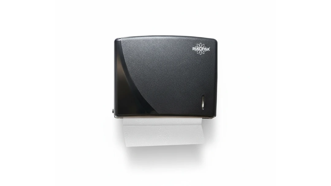 Proyal Z Katlama Havlu ve Rulopak Modern Siyah Dispenser Ekonomik Seti