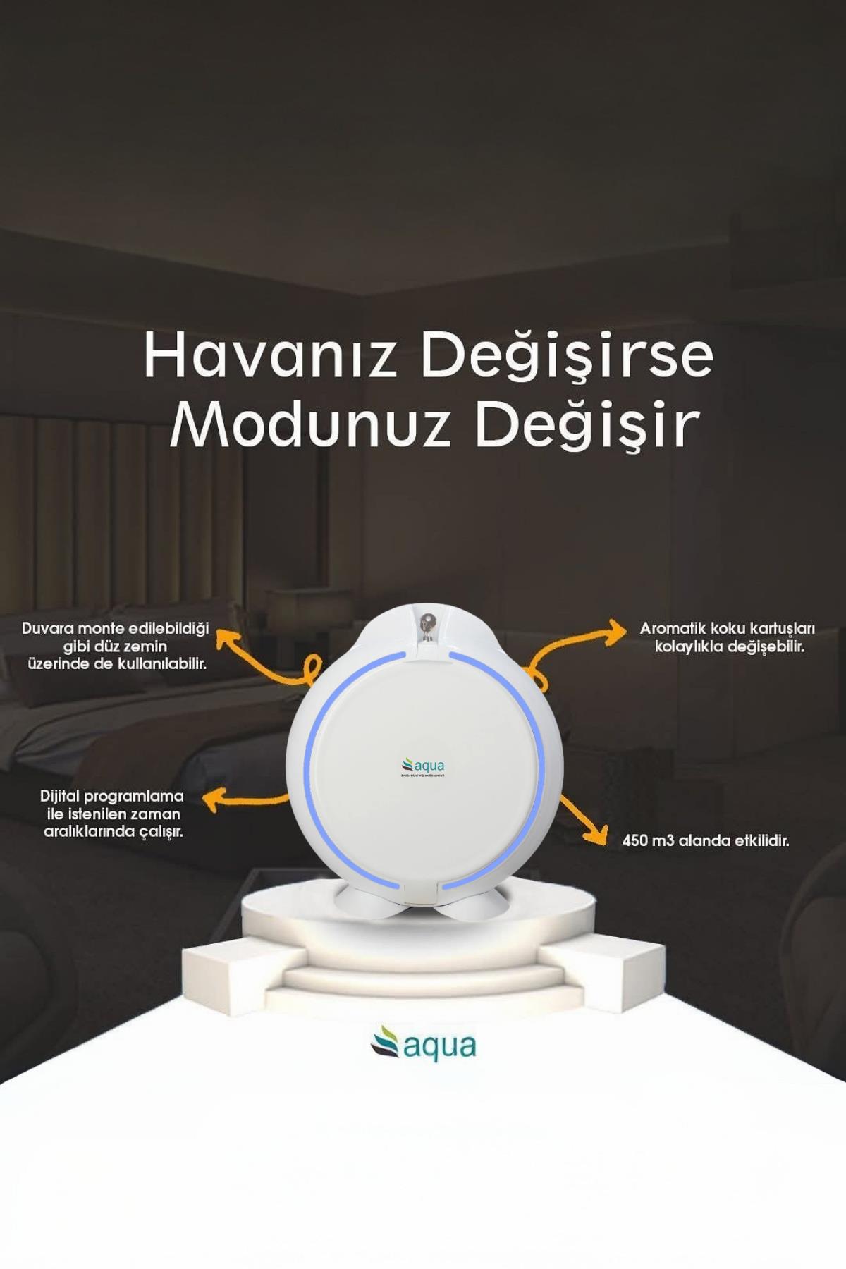 Quu Plus Space Geni̇ş Alan Koku Maki̇nesi̇ Beyaz