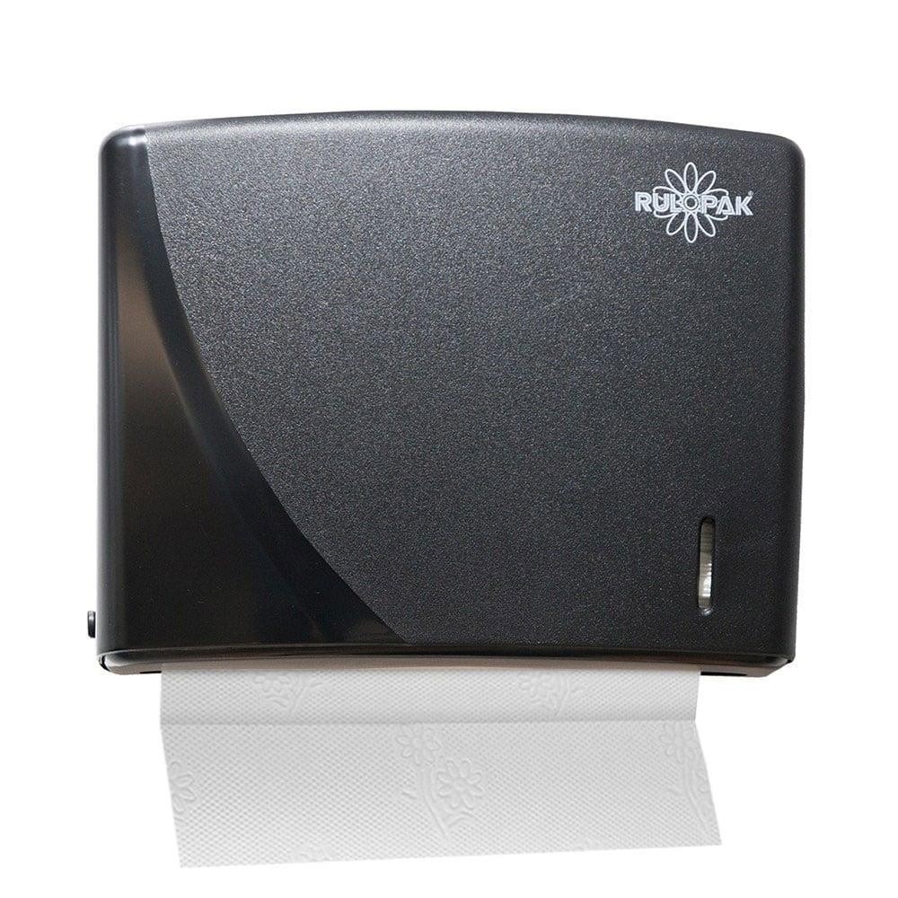 Rulopak Modern Z Katlı 200 'lü Havlu Dispenseri Siyah 303356