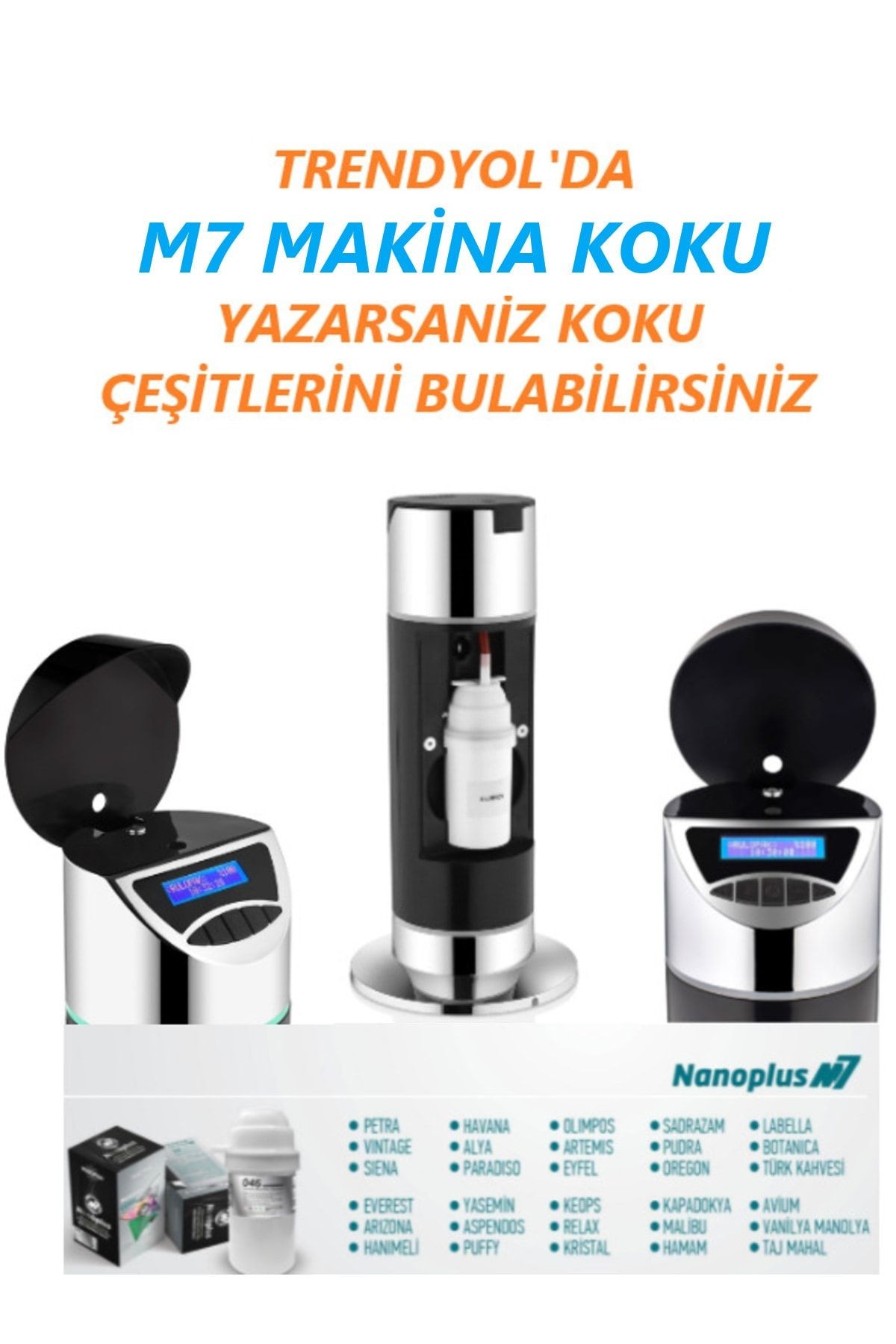Rulopak Nano Plus M7 Kokulandırma Makinesi - 100 Ml Koku Kartuşu Dahil
