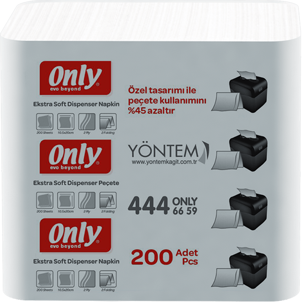 Only Evo Beyond Dispenser Peçete