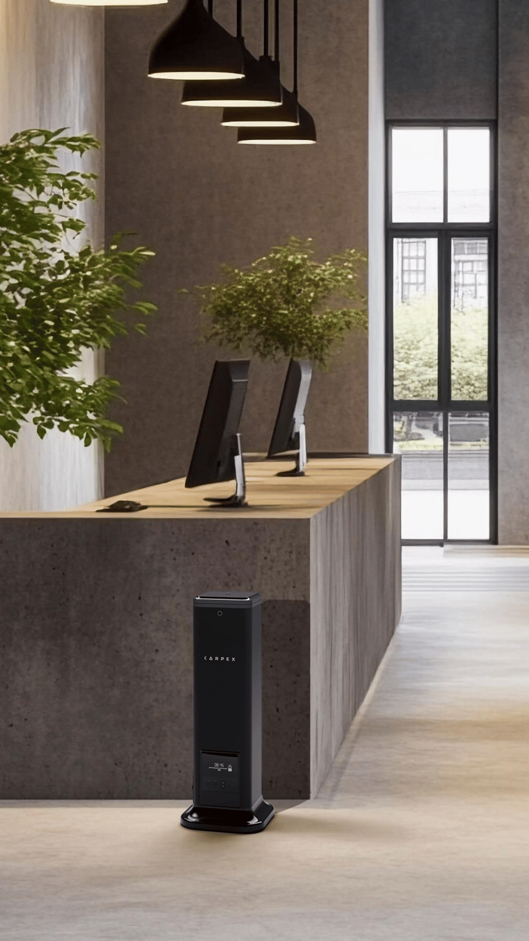 CARPEX Maxx Tower 750-X Geniş Alan Koku Makinesi Siyah