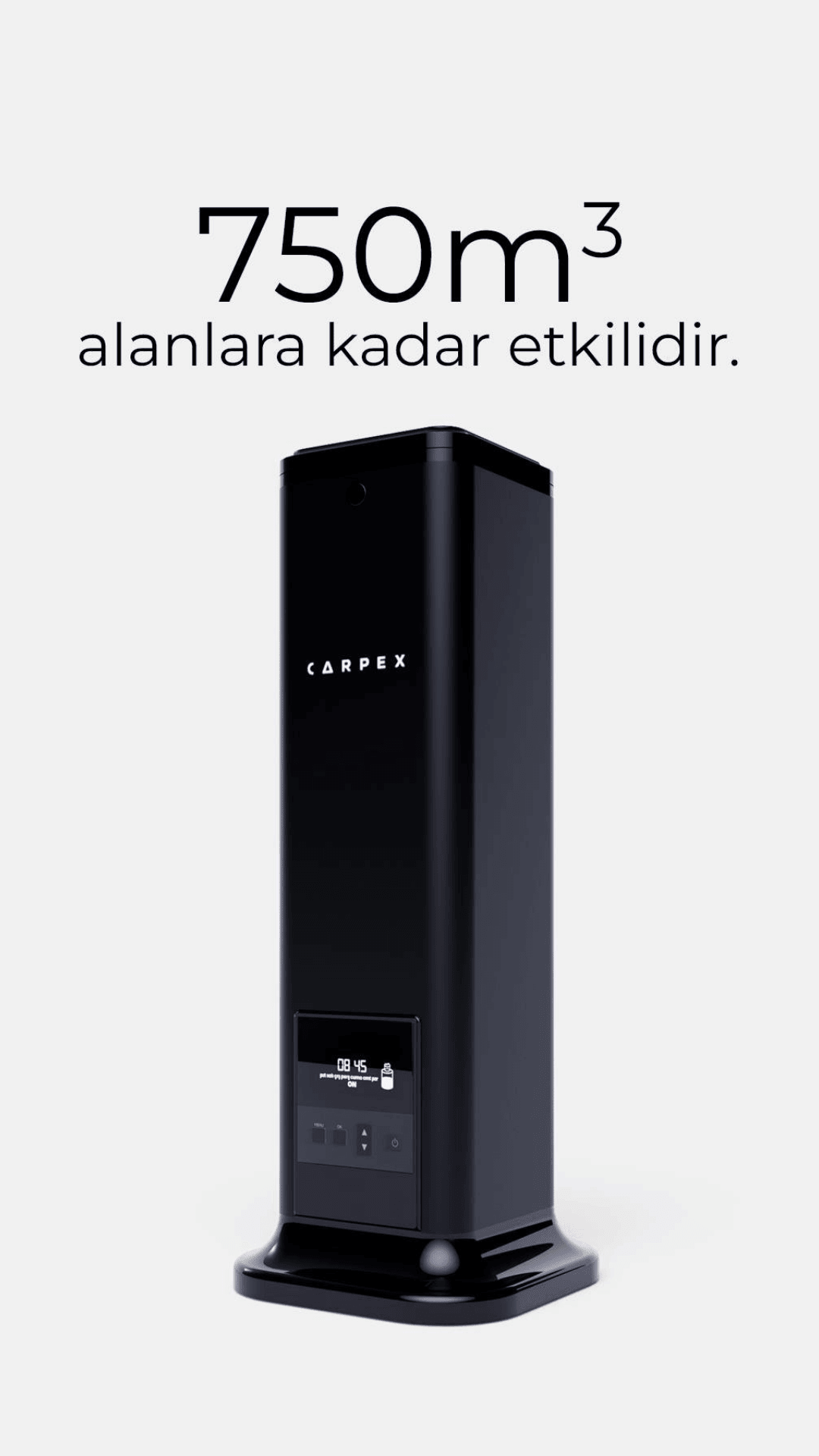 CARPEX Maxx Tower 750-X Geniş Alan Koku Makinesi Siyah