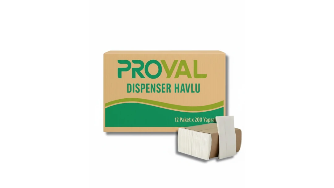 Proyal Z Katlama Havlu ve Rulopak Modern Siyah Dispenser Ekonomik Seti