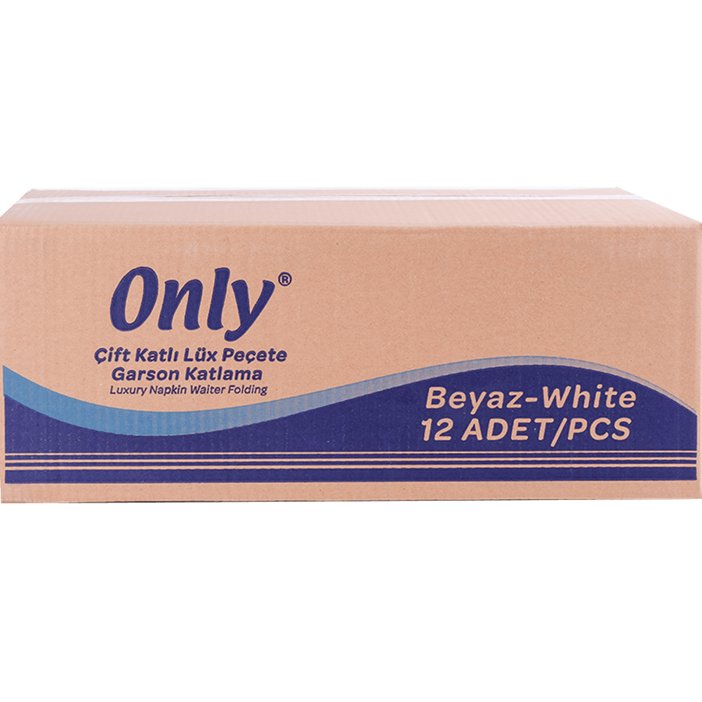 Only 33x33 Garson Katlama 100'lü Peçete 12 Adet