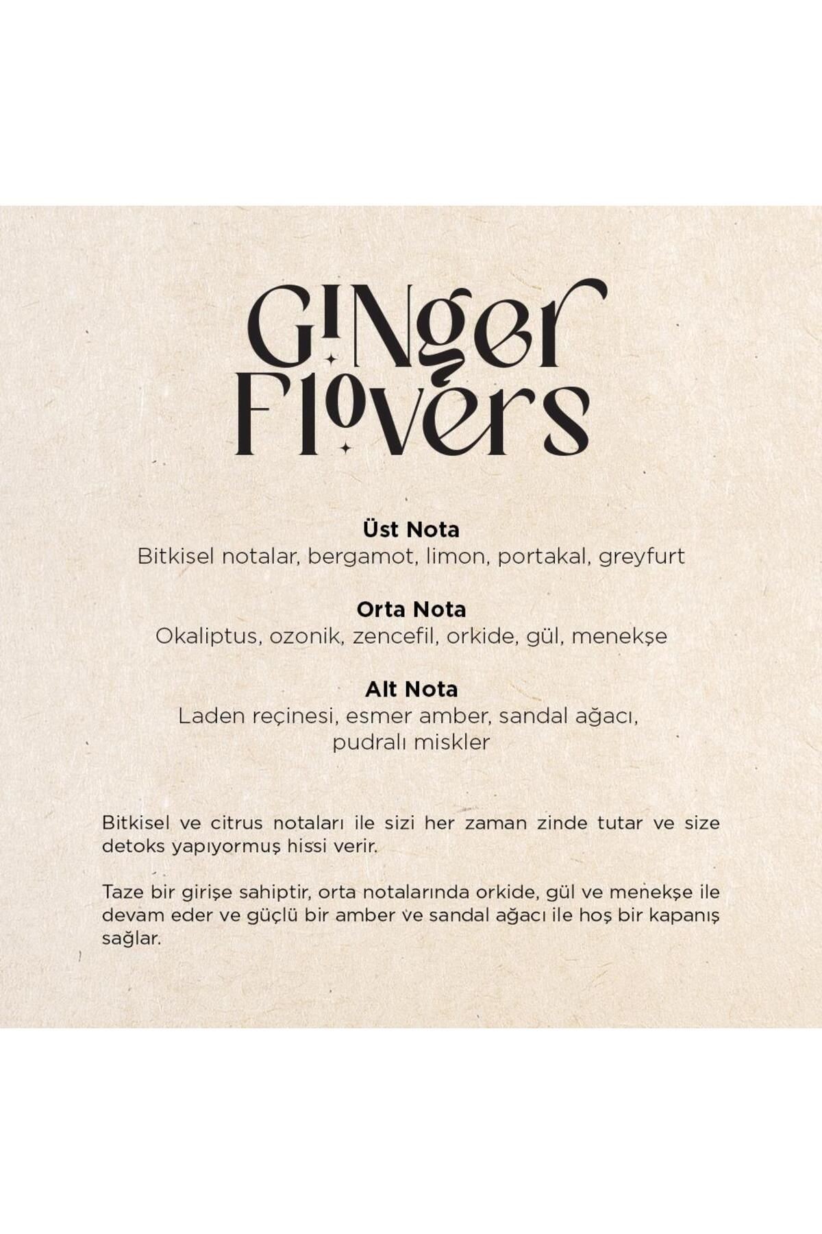 Carpex Ginger Flowers Micro Koku Kartuşu 50 Ml
