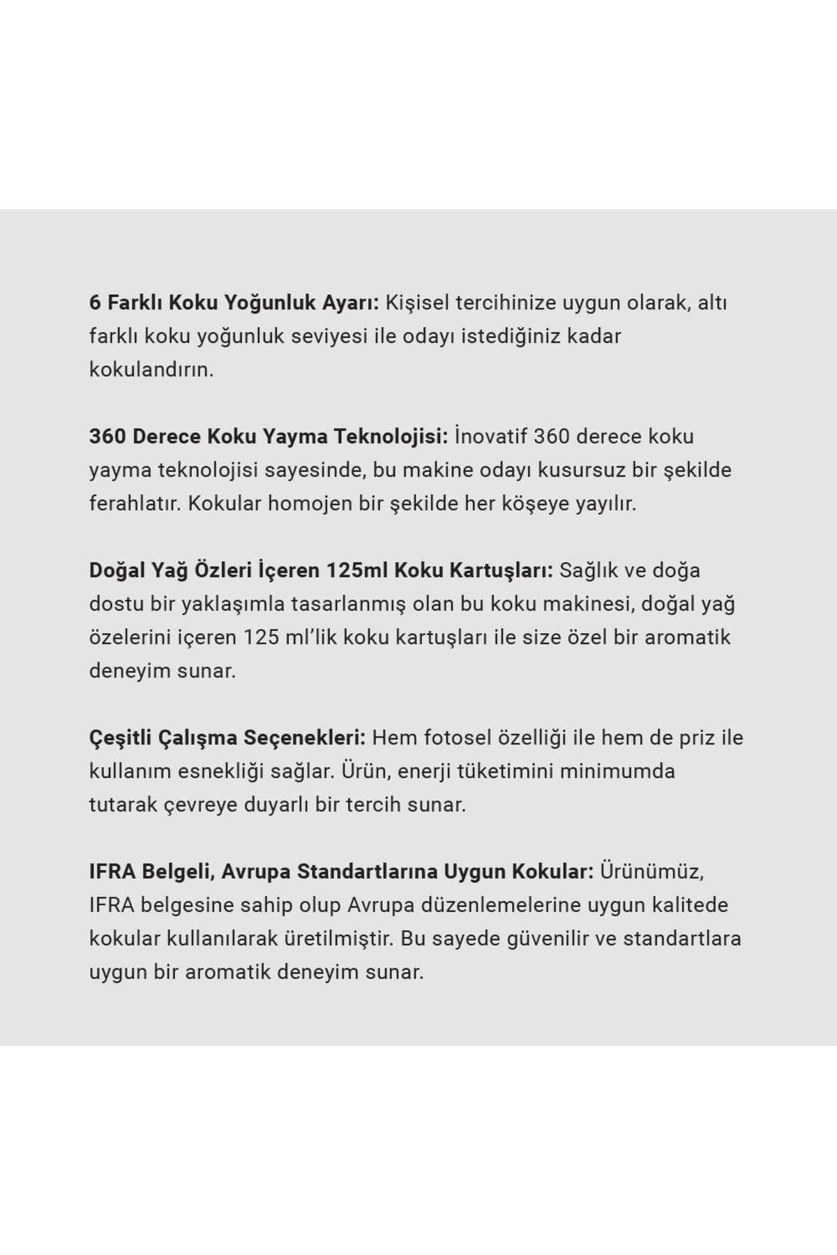 Carpex E2 Power Eco Koku Makinesi ve Dark Sapphire E2 Power Koku Kartuşu 125 ML Seti