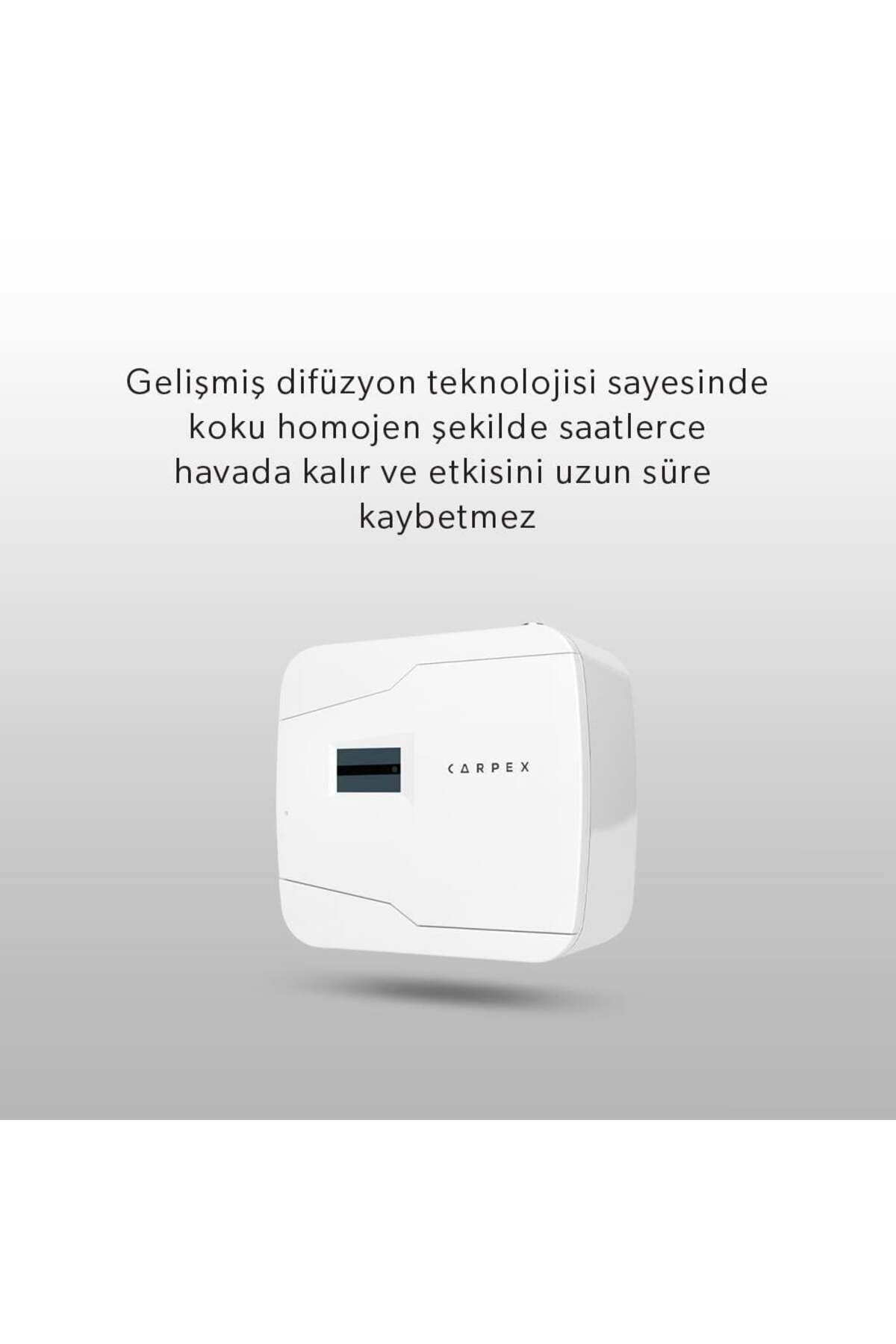 Carpex E2 Power Eco Koku Makinesi ve Dark Sapphire E2 Power Koku Kartuşu 125 ML Seti