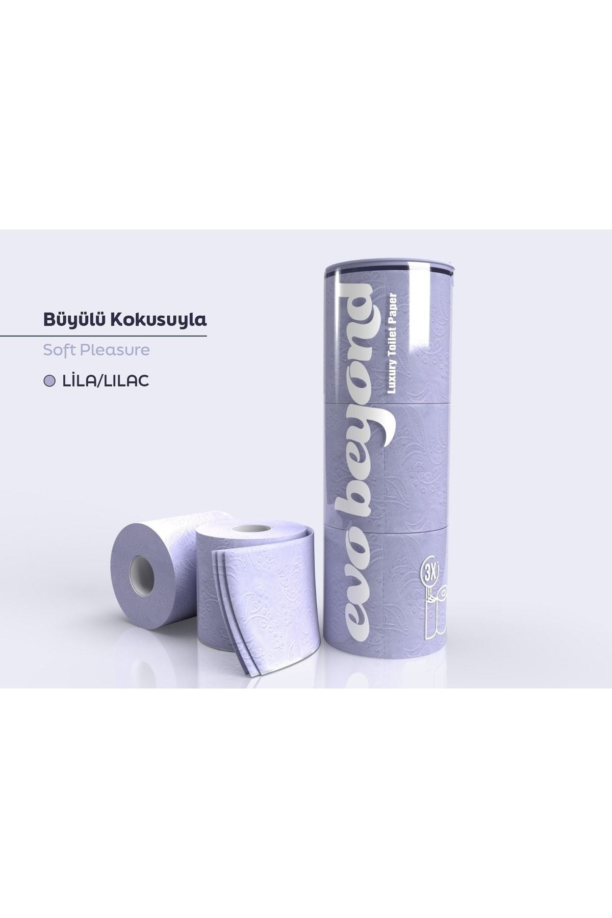 Only Evo Beyond 3'lü Rulo Lila Tuvalet Kağıdı