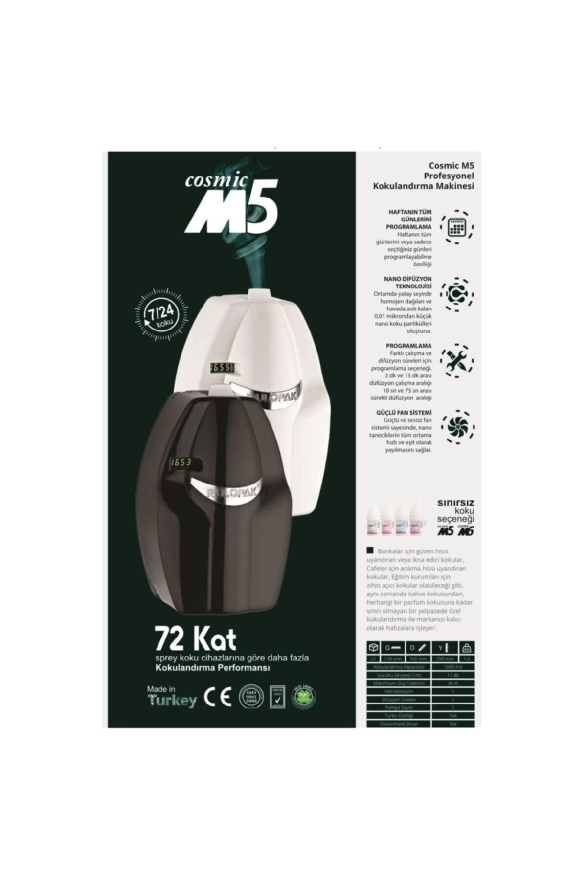 M5 Cosmic Geniş Alan Kokulandırma Makinesi