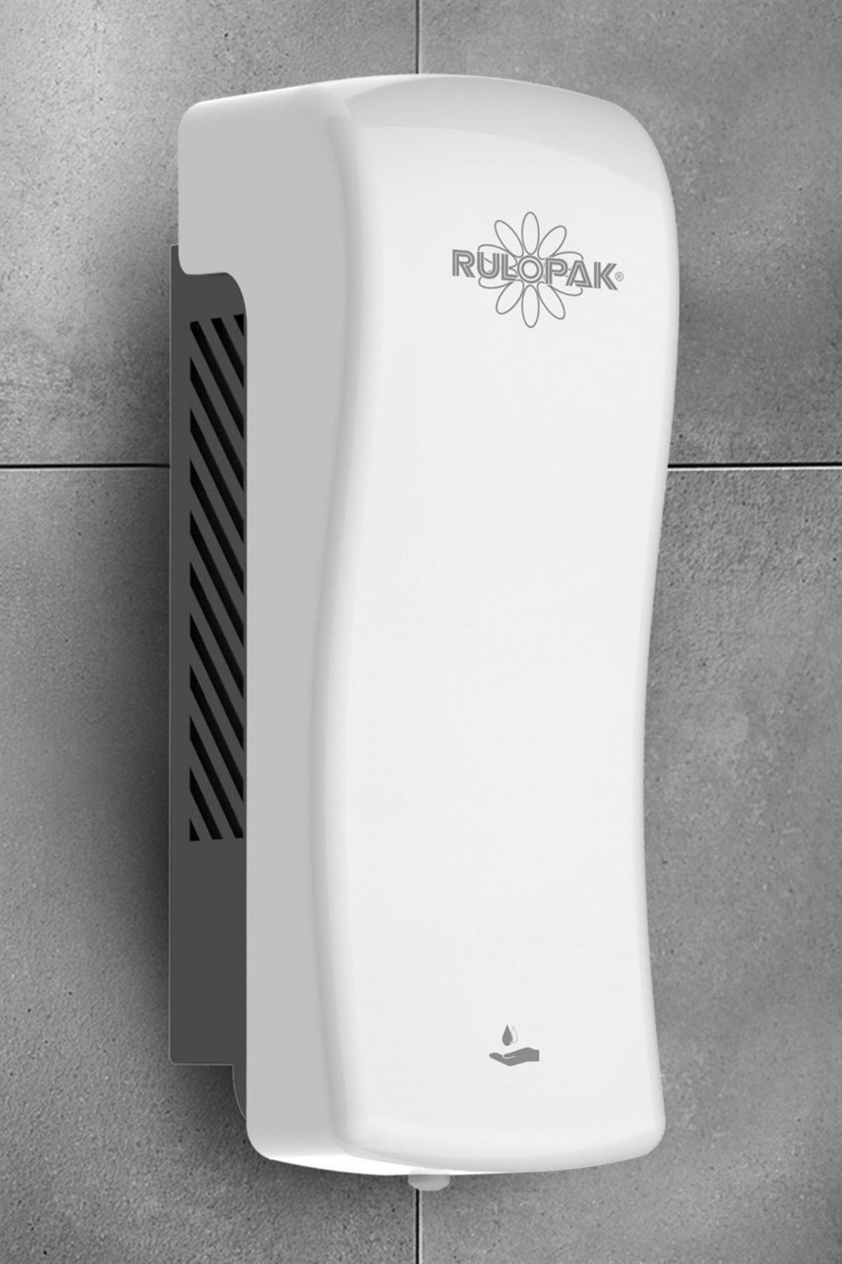 Rulopak Manuel S Model Sıvı Sabun Ve Şampuan Dispenseri 800 Ml Beyaz