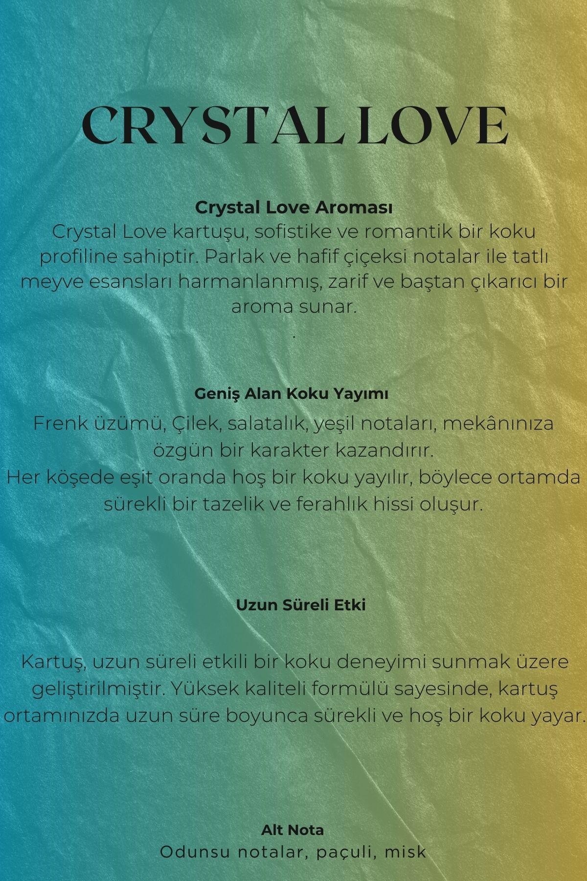 Quu Plus Space Geni̇ş Alan Crystal Love Koku Kartuşu