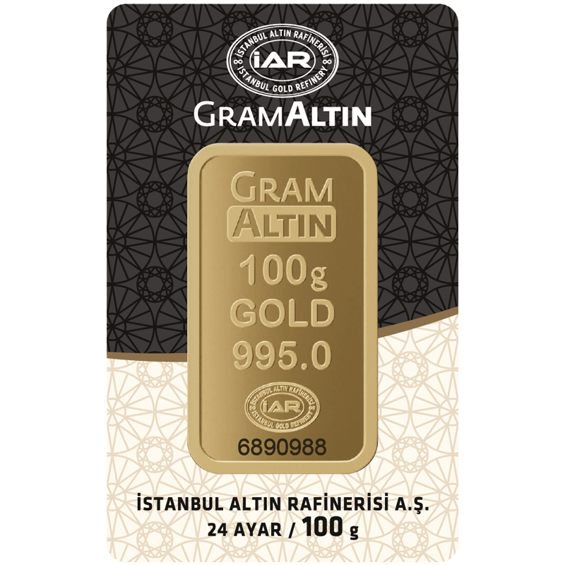 24 AYAR 995.0 GRAM ALTIN - 100 GRAM