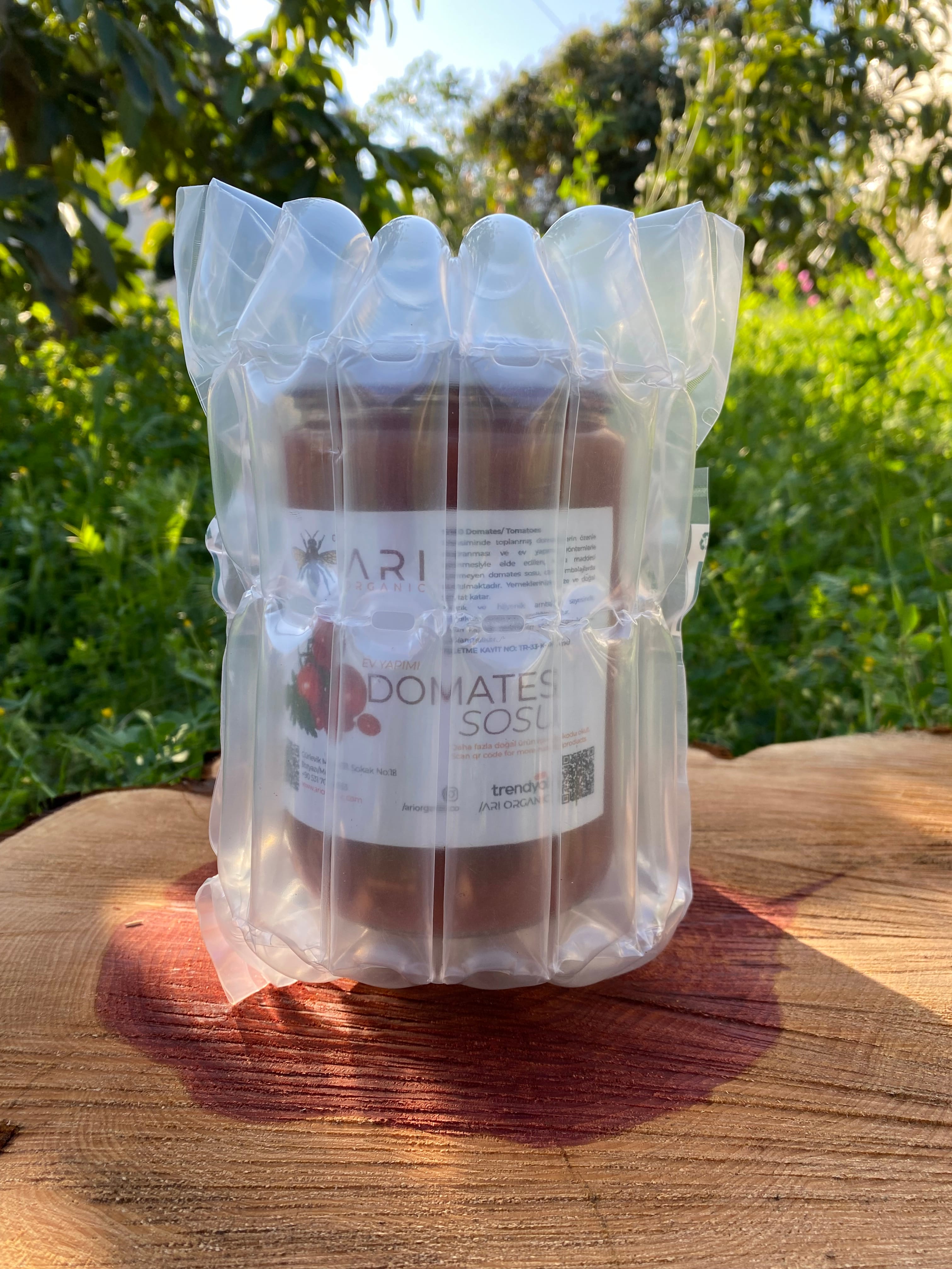 Anamur Yayla Menemenlik Domates Sosu (3 KG DOMATESTEN ÜRETİLMİŞTİR.)