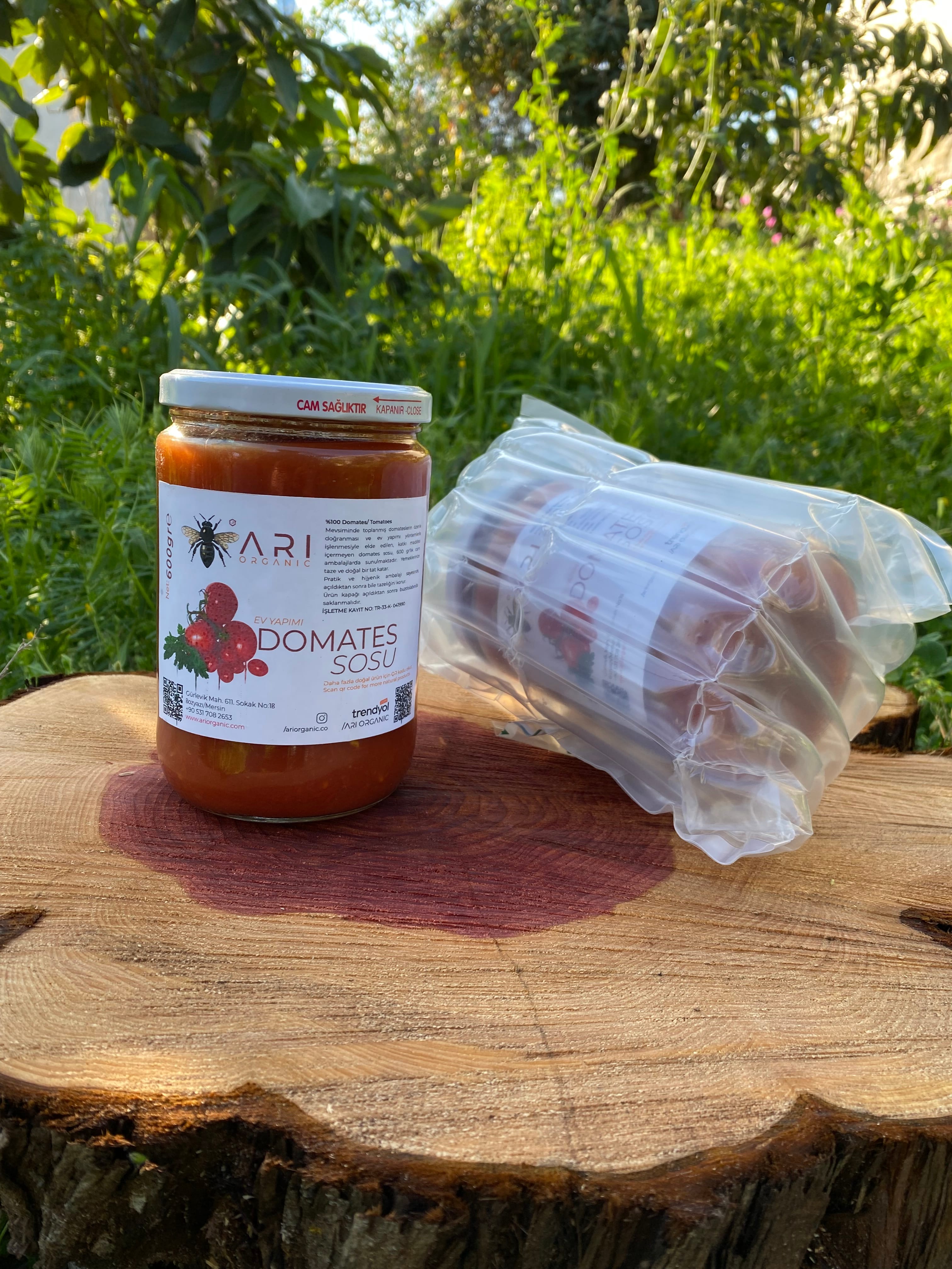 Anamur Yayla Menemenlik Domates Sosu (3 KG DOMATESTEN ÜRETİLMİŞTİR.)