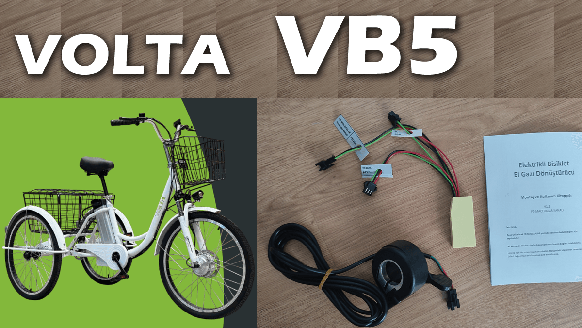 Parmak Gazı ve Aktifleştirme Aparatı (2024 sonrası modeller) - VB5 üç teker
