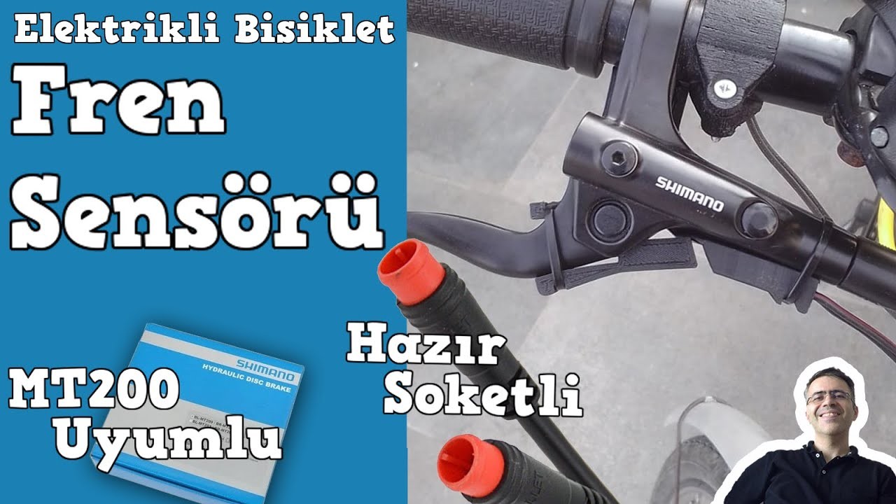 MT200 - Manyetik Fren Sensörü (SOL SAĞ 2'li TAKIM) - Yağmur Geçirmez Soketli-30 cm kablolu