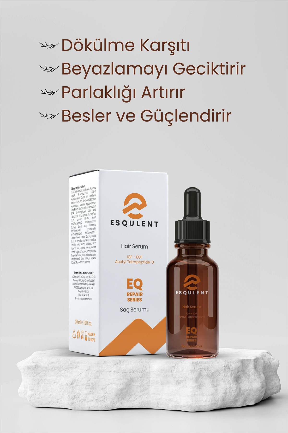 Dökülme Karşıtı Saç Serumu 30 ml