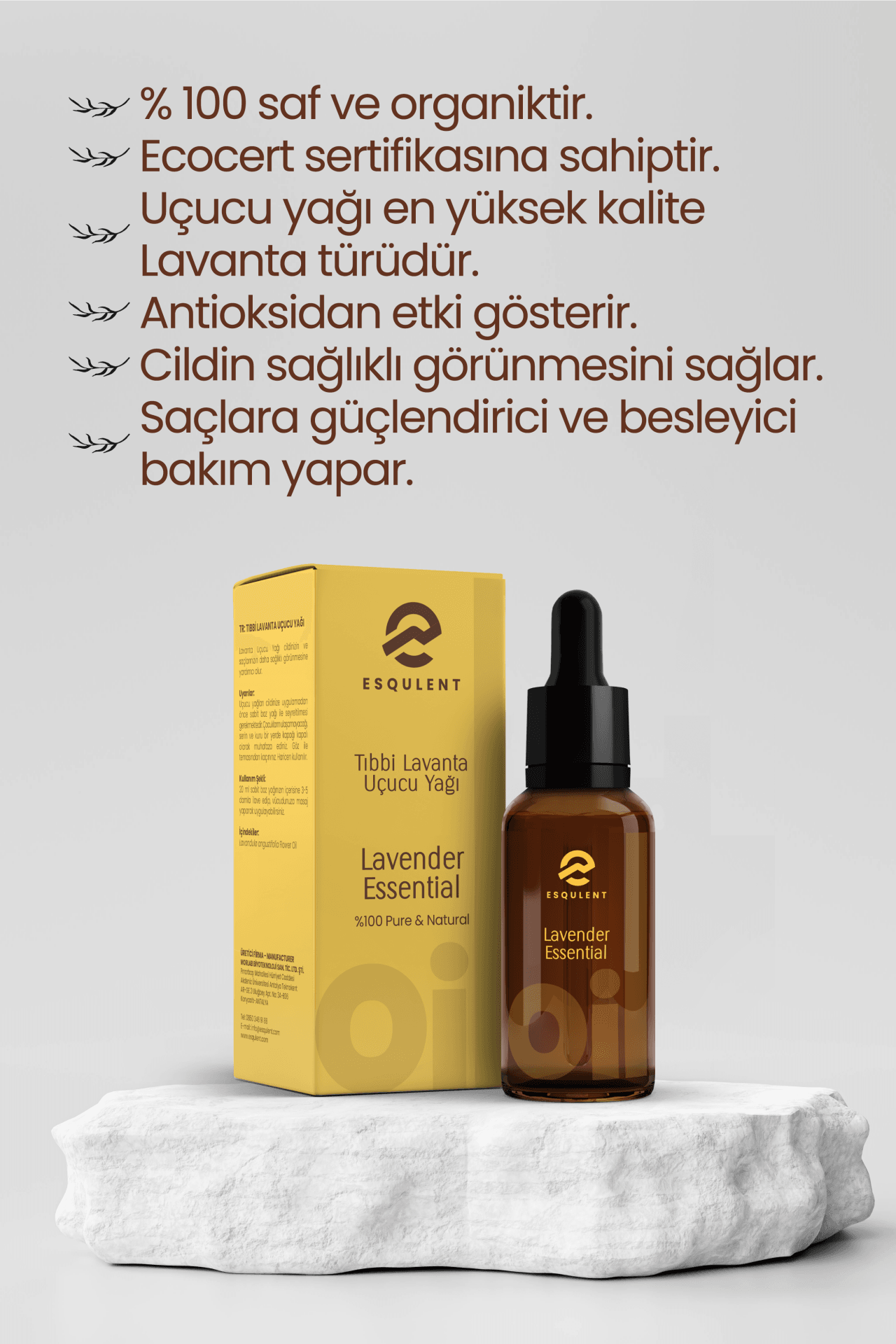  Esqulent  Lavanta Uçucu Yağı 10 ml