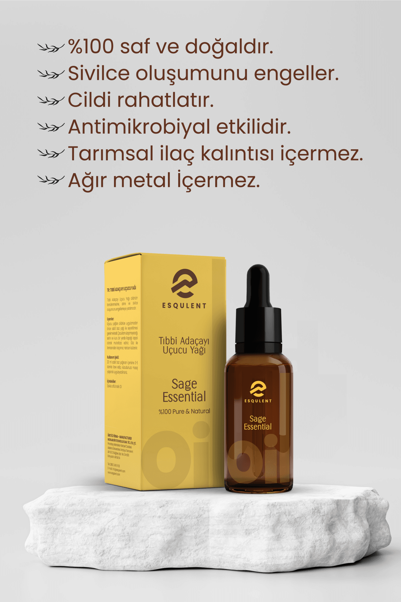  Adaçayı  Yağı 10 ml