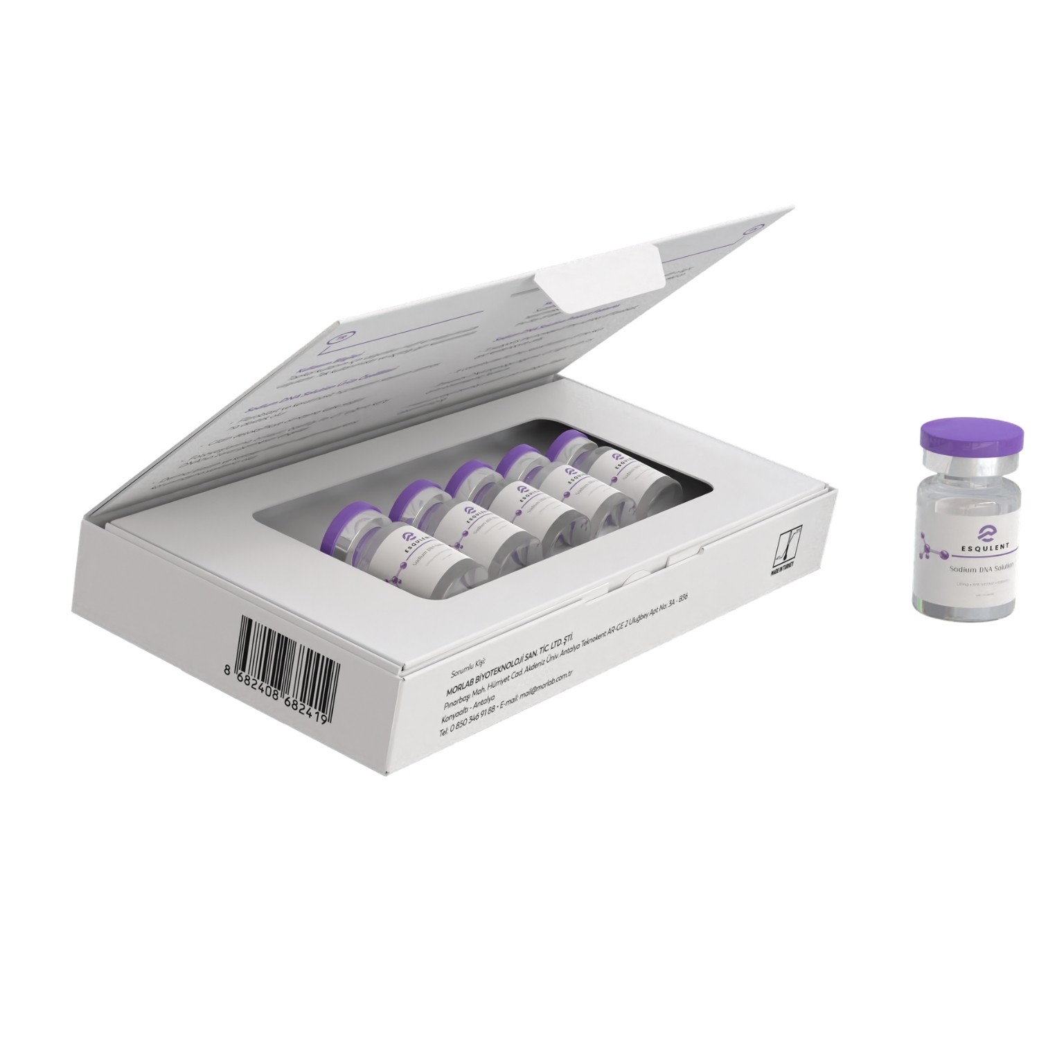  Esqulent  DNA Solution / Somon DNA Solusyon 5x5 ml