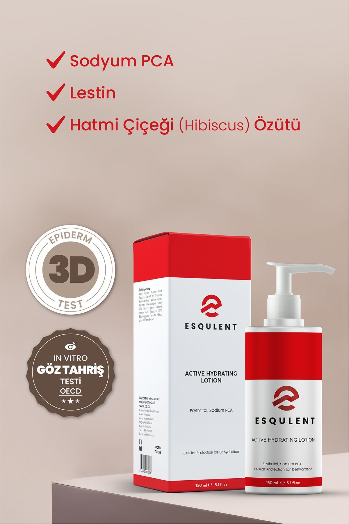   Esqulent  72 Saat Etkili Nemlendirme Losyonu 150 ml