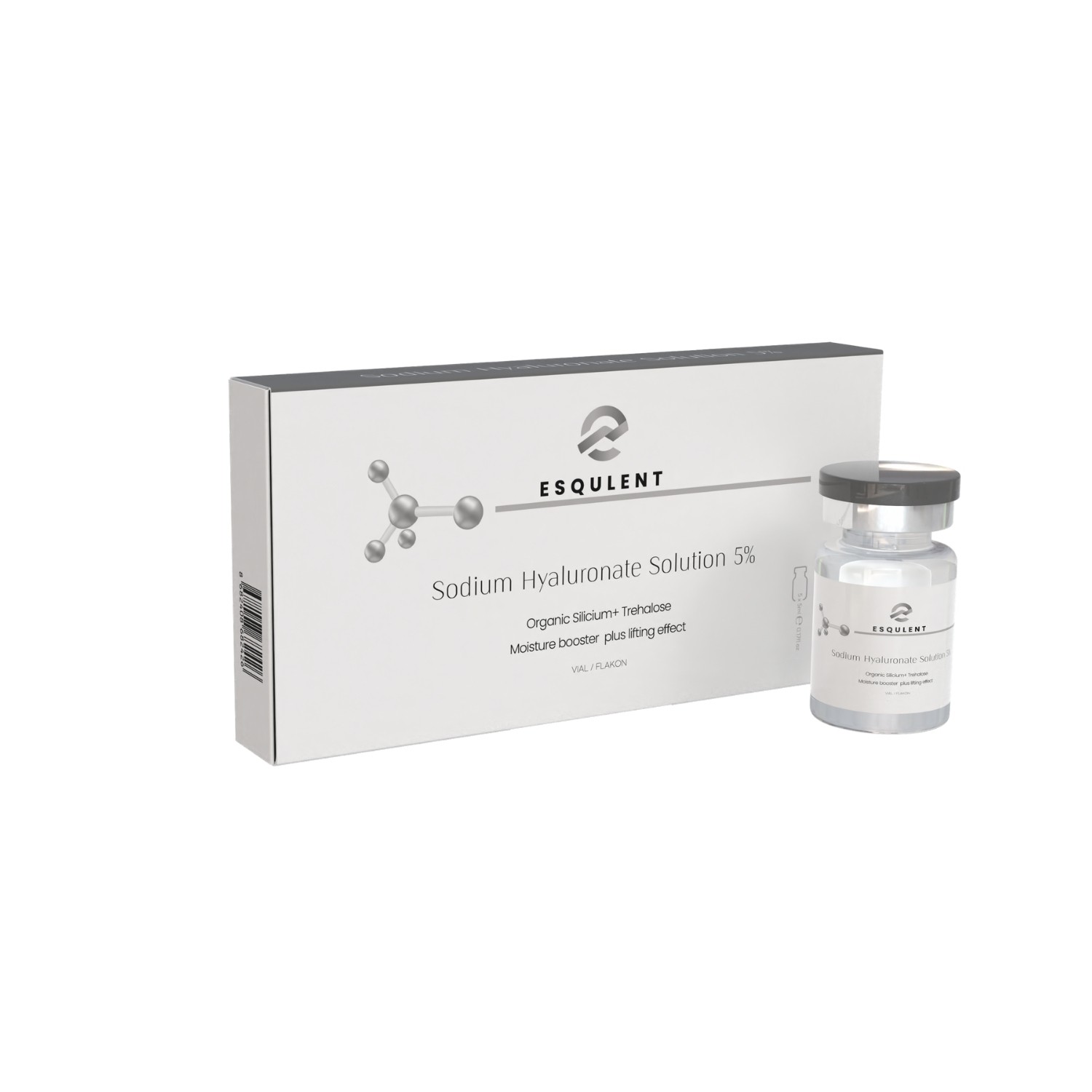  Esqulent Sodium Hyaluronate Solution 5 % | Nemlendirici Etkili Solusyon 5x5 ml